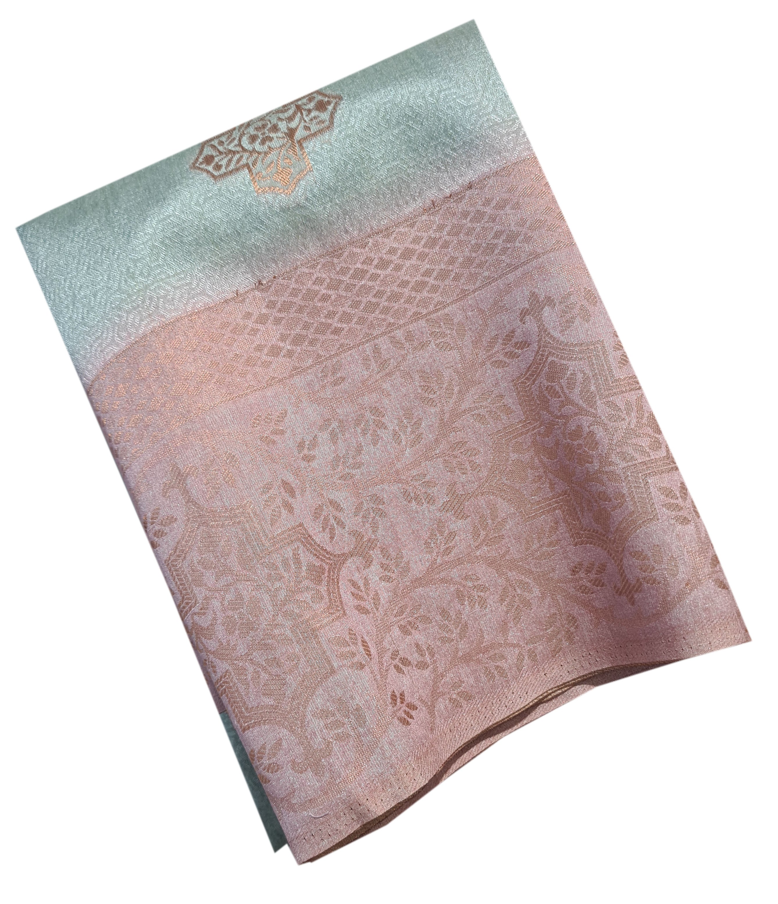 Semi Tussar  Antic Design Sarees