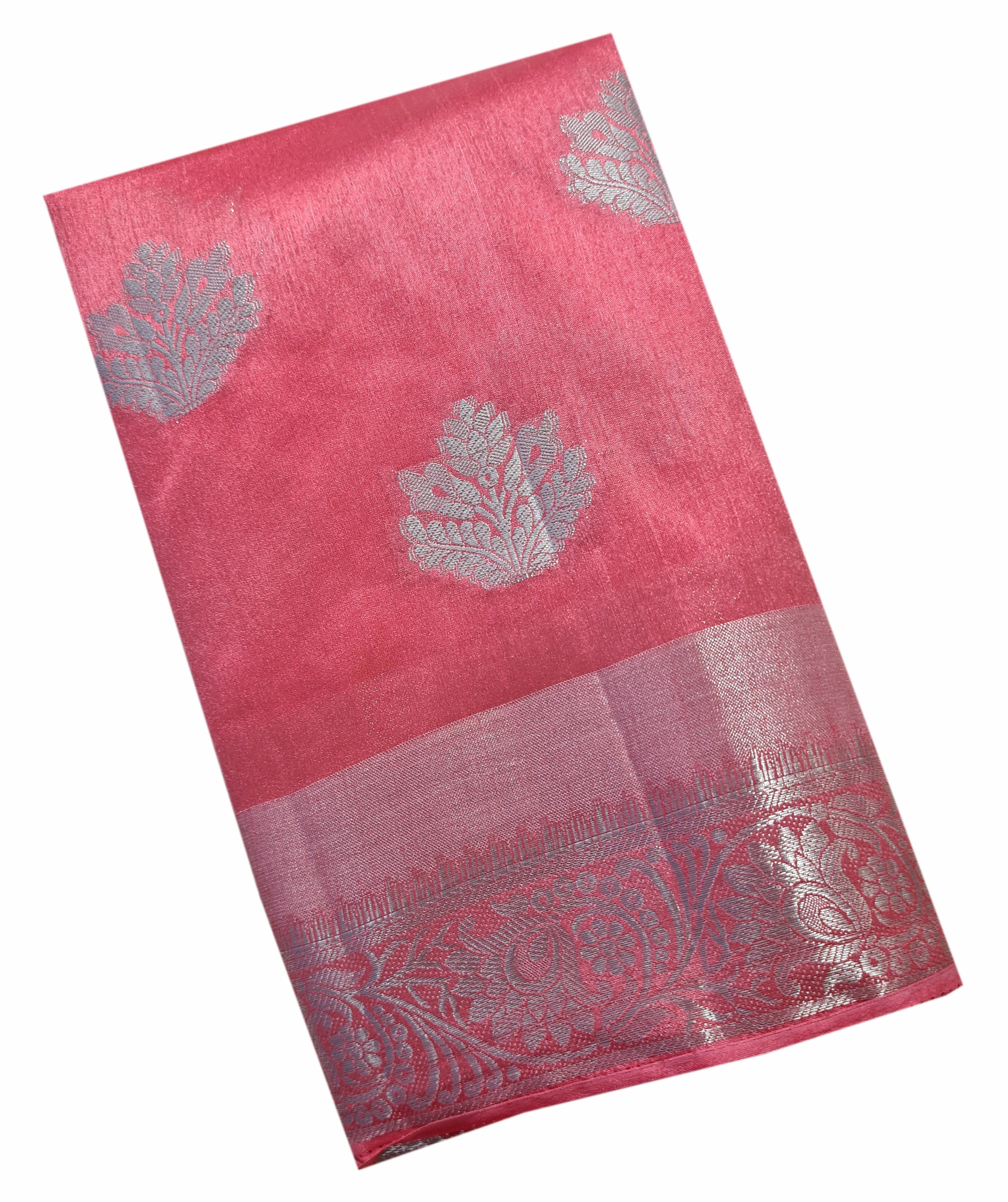 Bengaluru Silver Butta Tassar Sarees