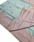 Semi Tussar  Antic Design Sarees