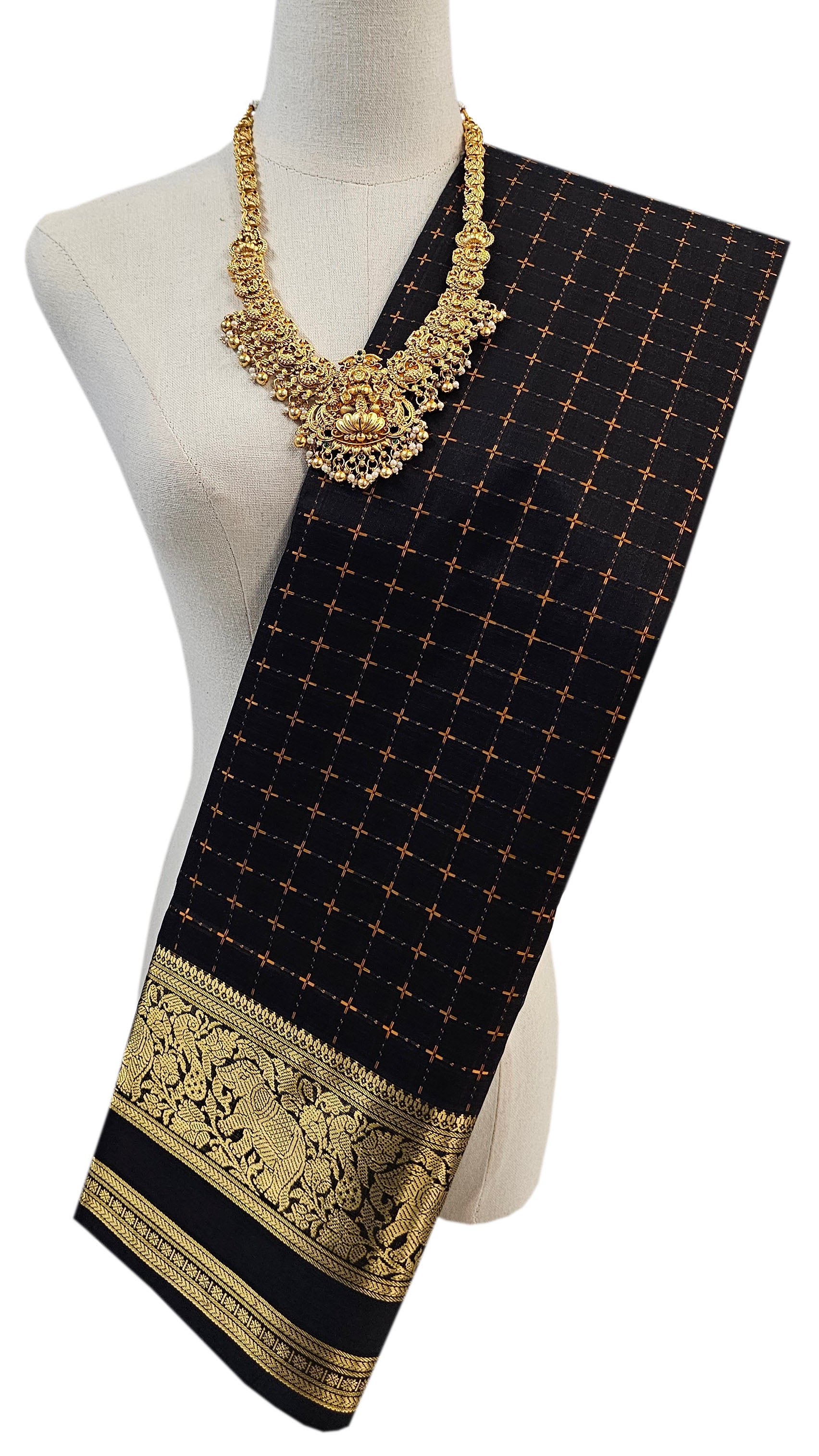 Kanchipuram Pure Silk Cotton Saree