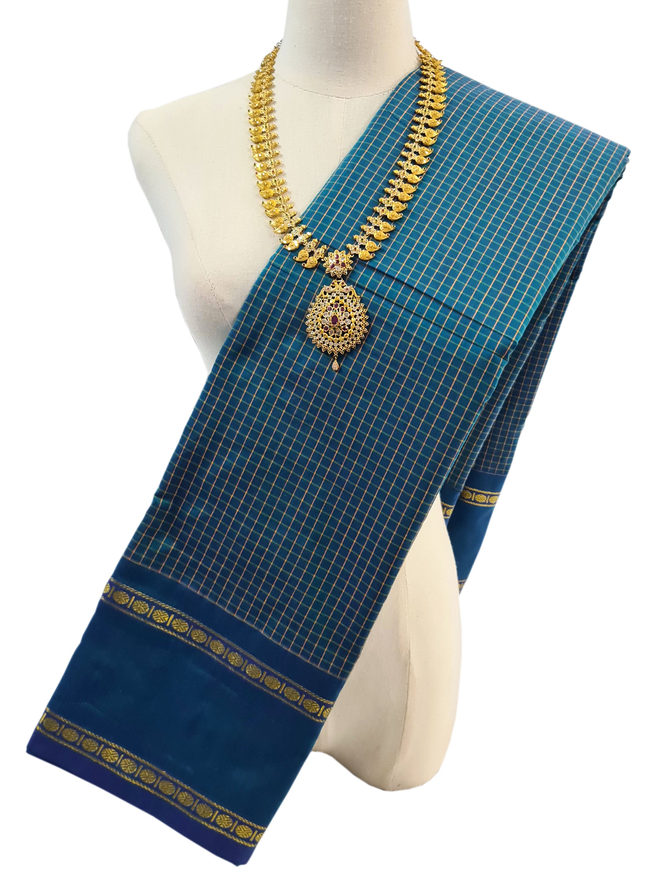 Vairaoosi Agarlic Cotton Silk Sarees