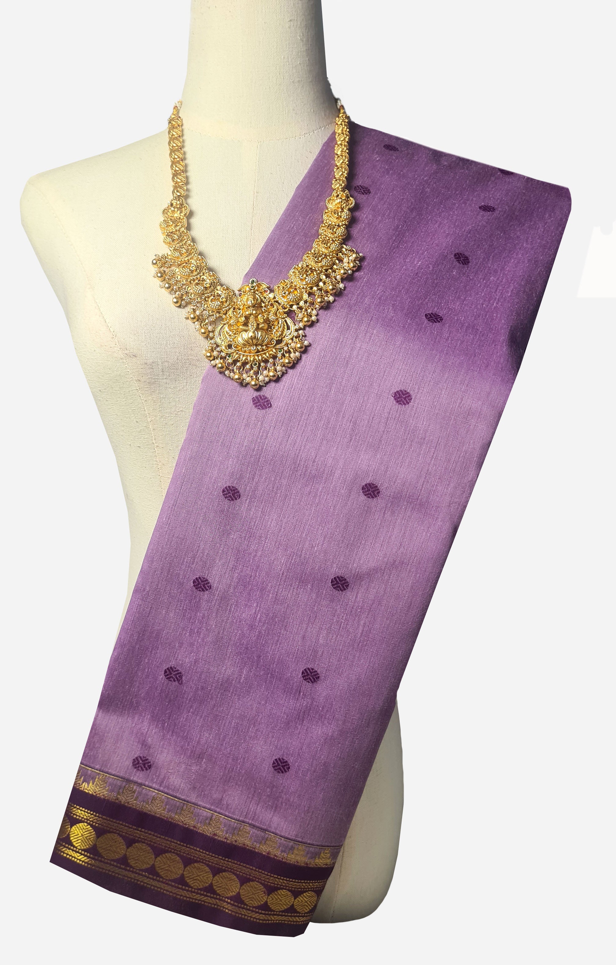 Vairaoosi Agarlic Cotton Silk Sarees