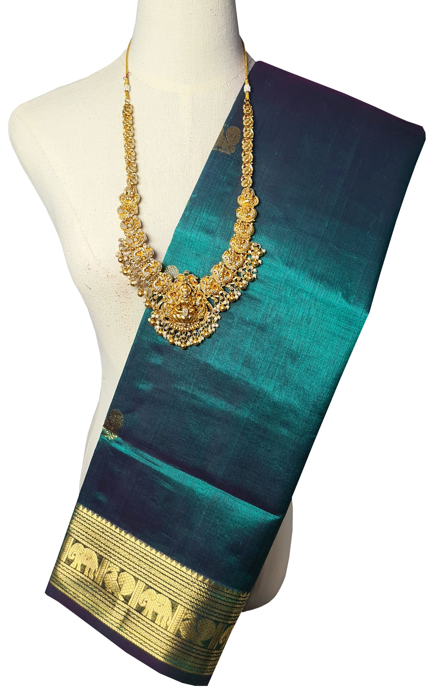 Kanchipuram Pure Silk Cotton Saree
