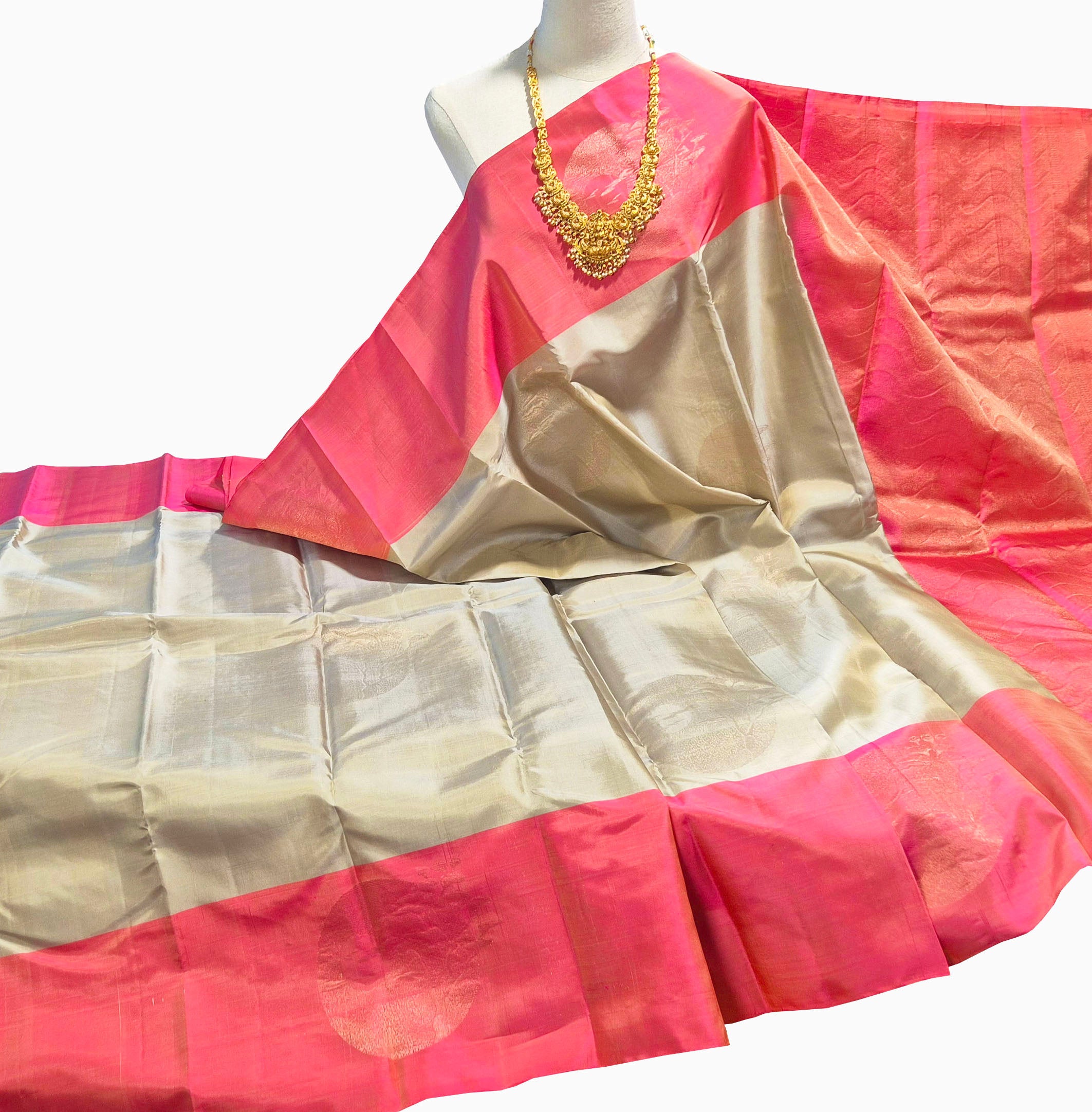 Kanchipuram Pure Soft Silk Saree