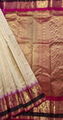 Kanchipuram Pure Silk Saree with 2g pure zari