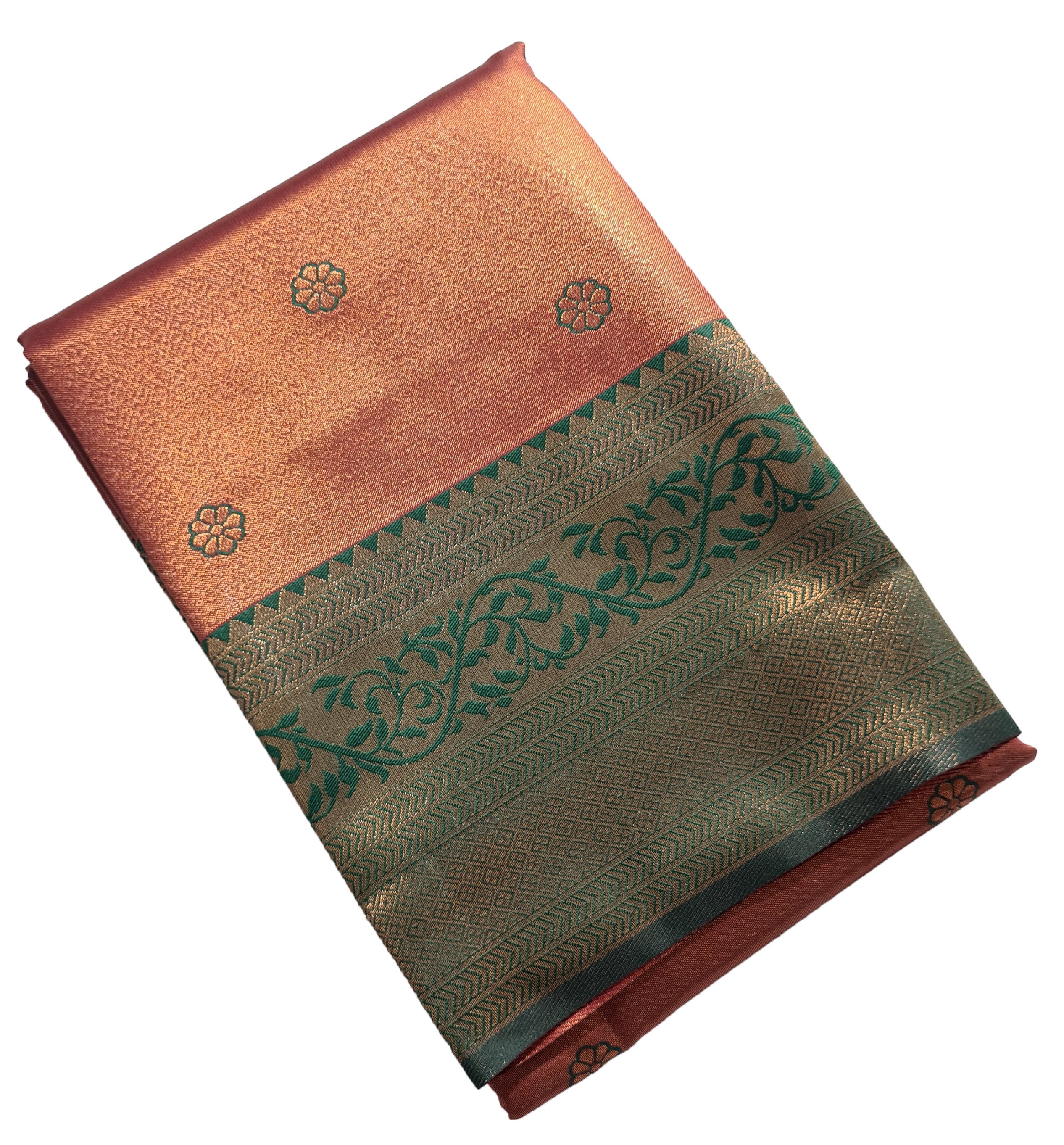 Antique Zari Butta Silk Saree