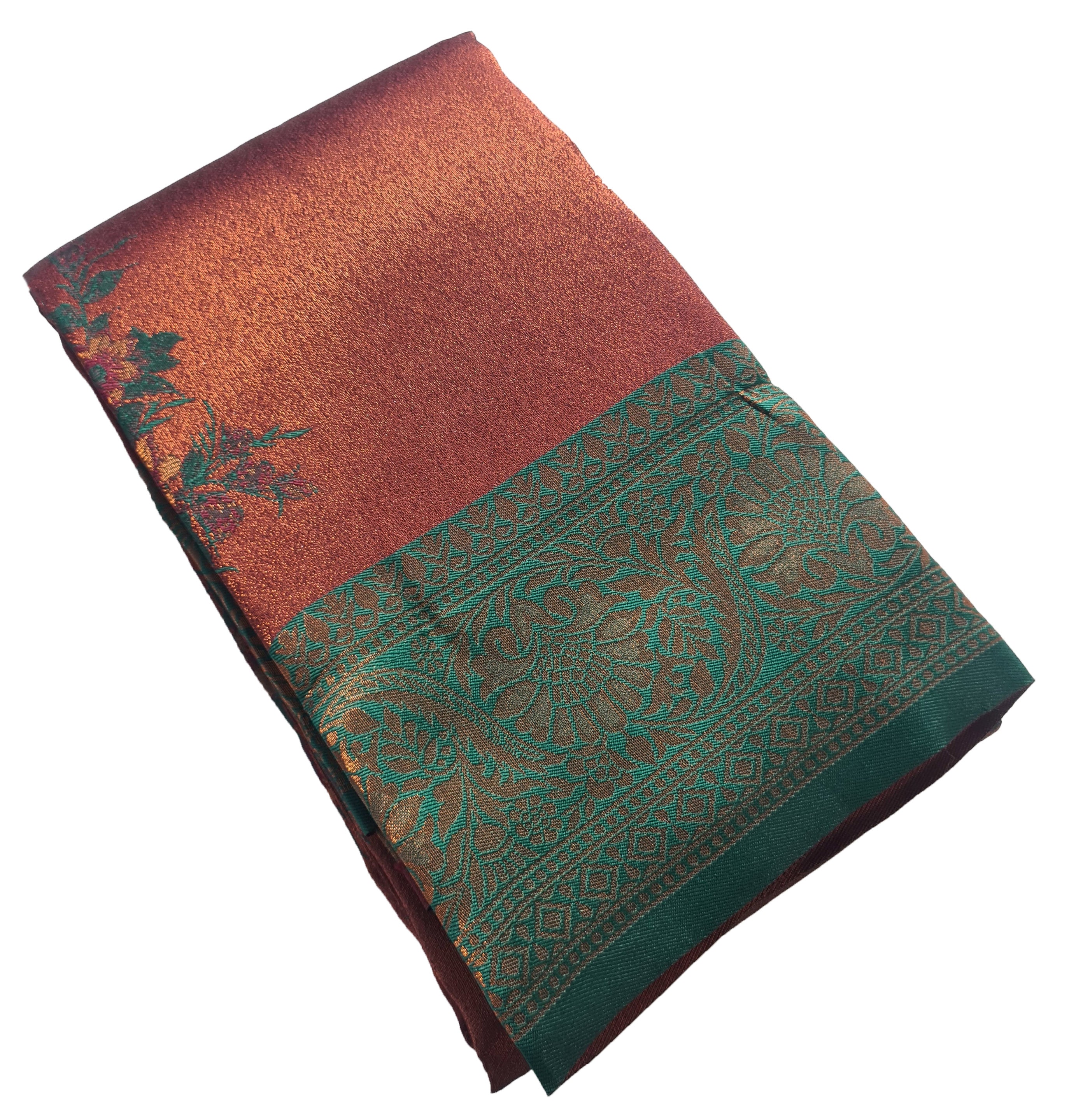Antique Zari Butta Silk Saree