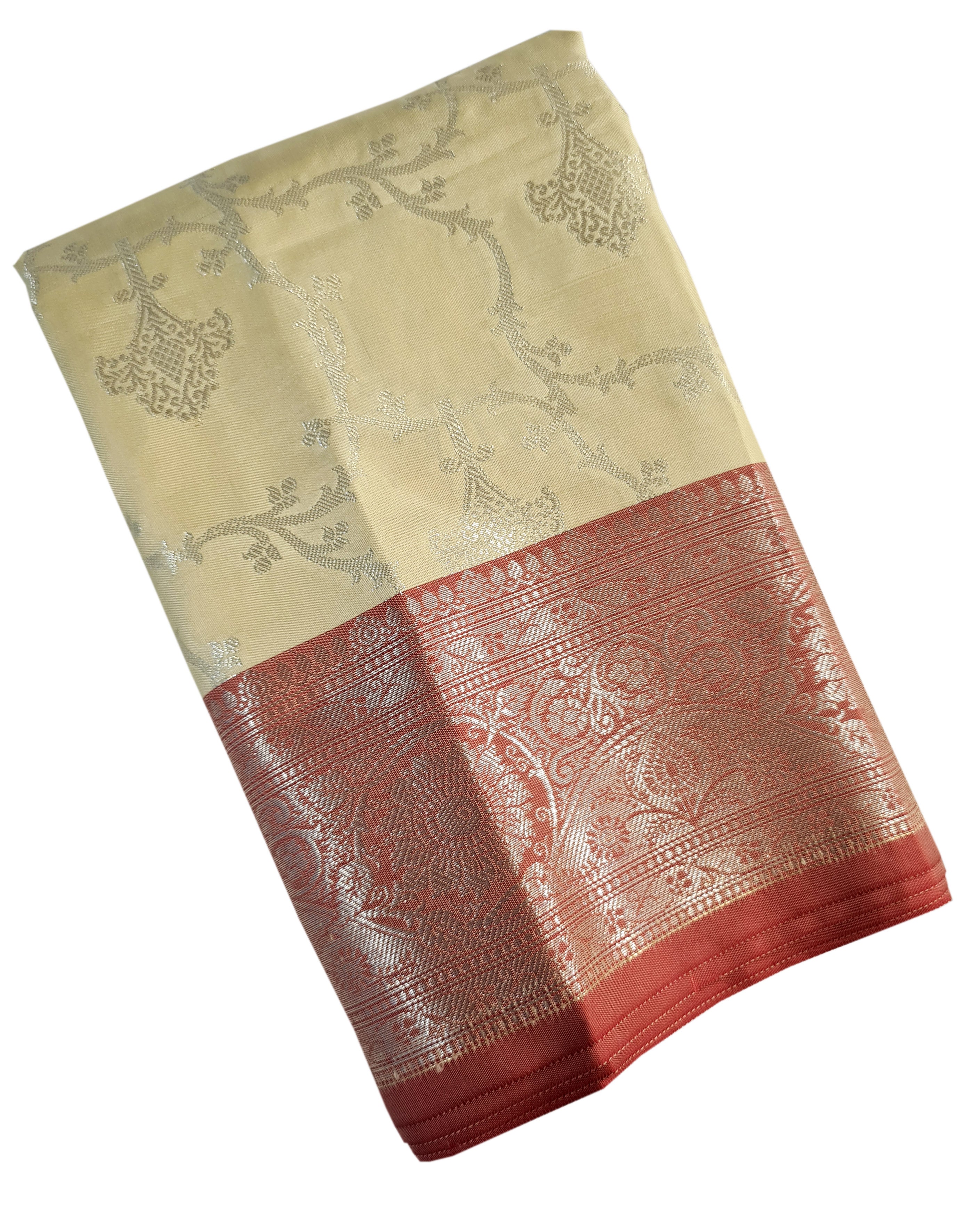 Banarasi Katan Jaal Silk Sarees