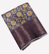 Semi Tussar Antic Design Sarees