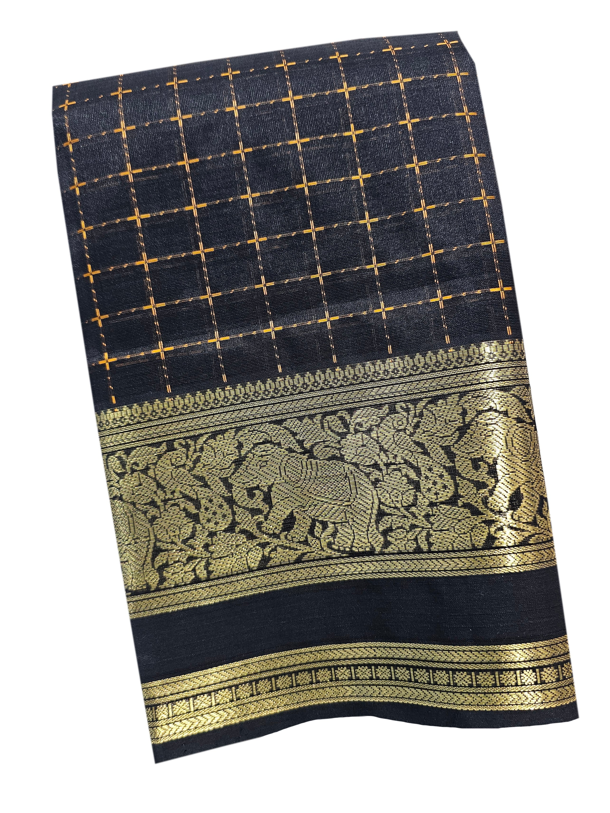Kanchipuram Pure Silk Cotton Saree