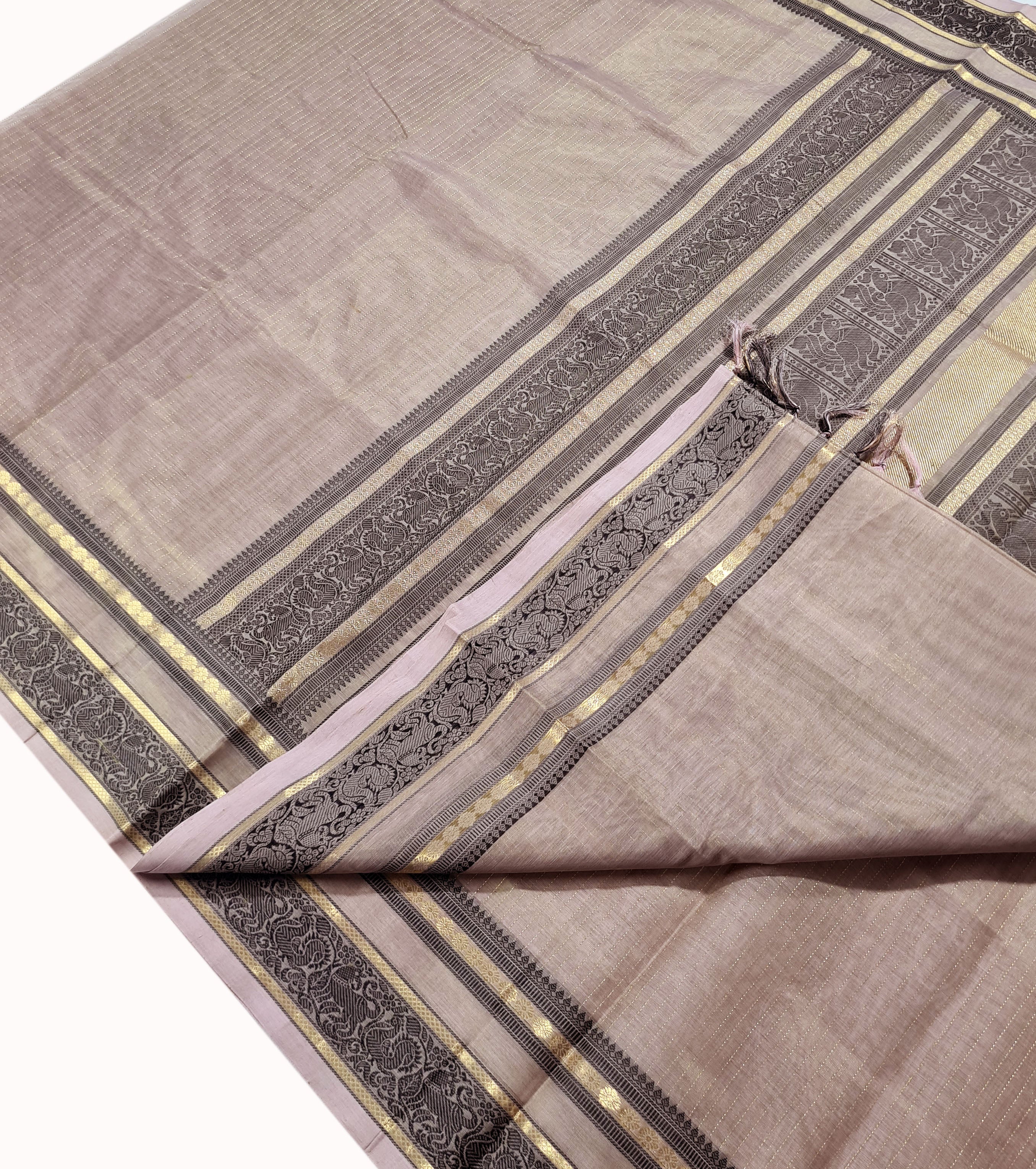 Kanchipuram Pure Silk Cotton Saree