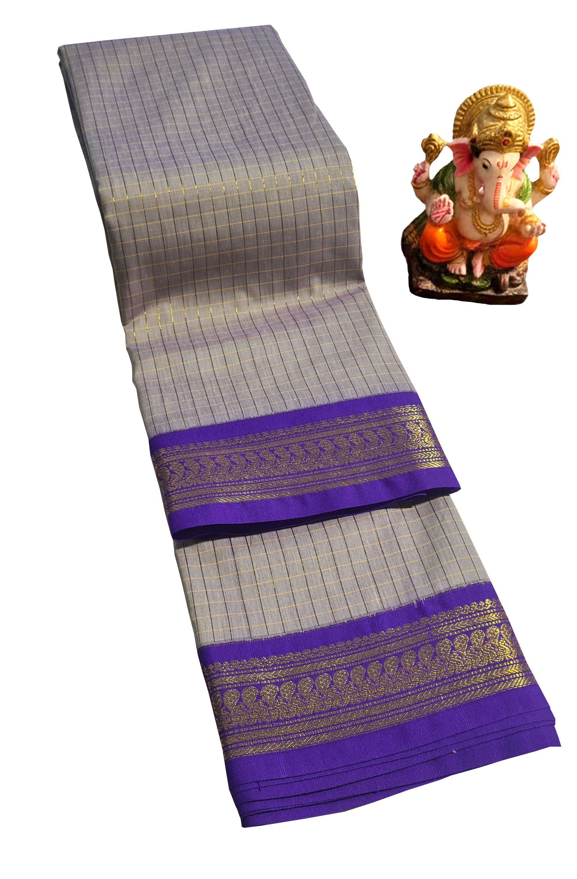 Kanchipuram Agarlic Cotton Sarees