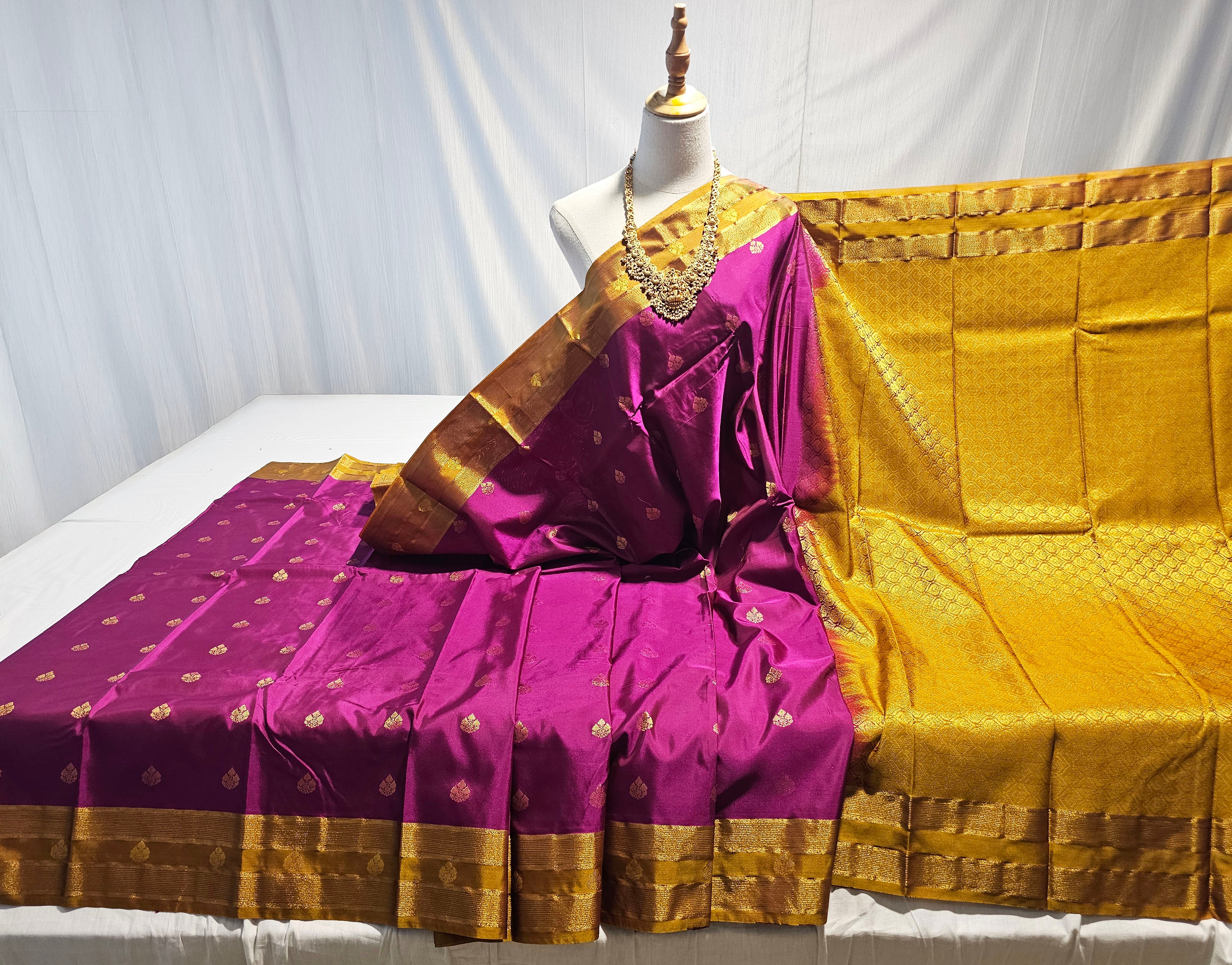 Kanchipuram Pure Soft Silk Saree