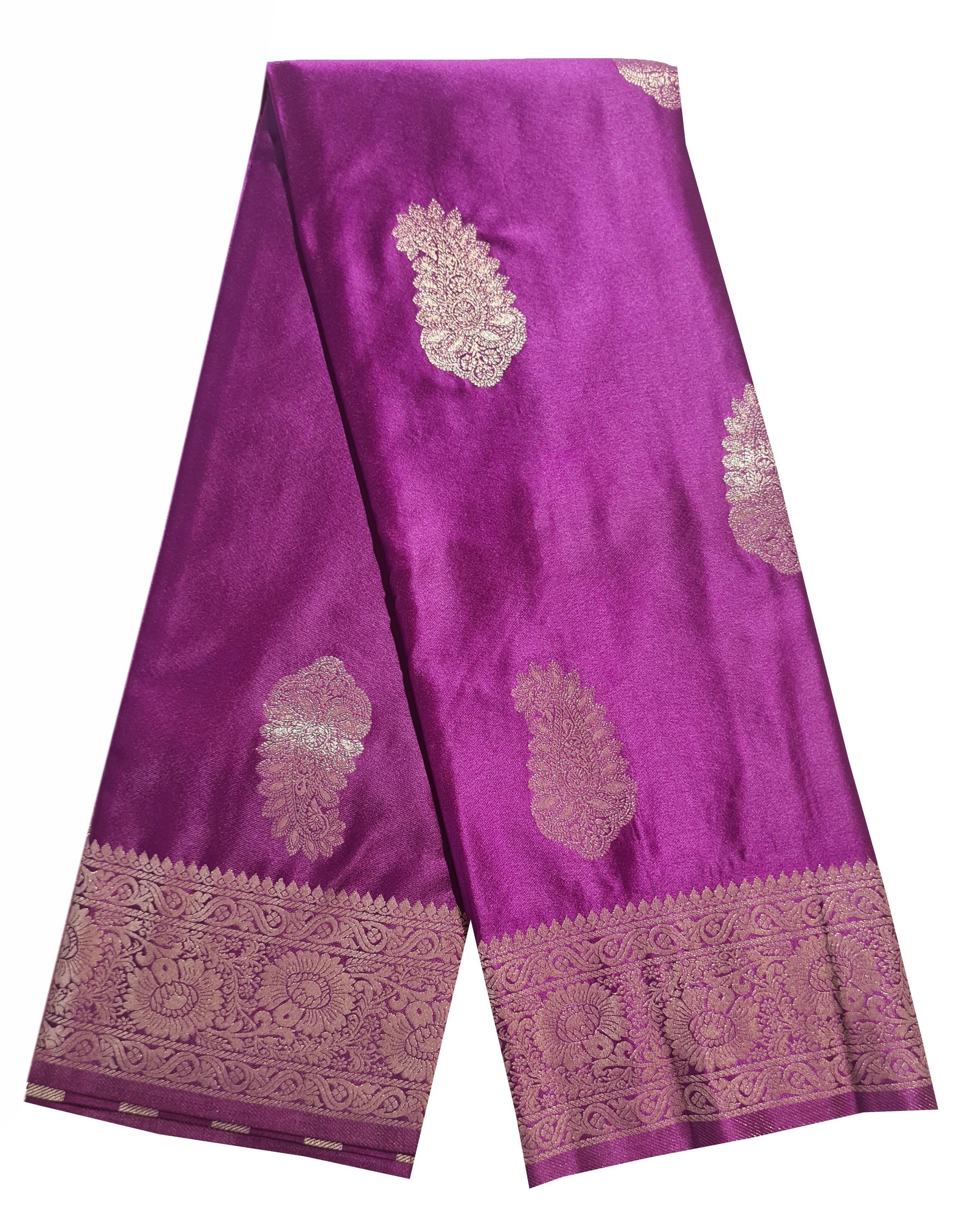 Bengaluru Crape Antic Silk Meena Sarees