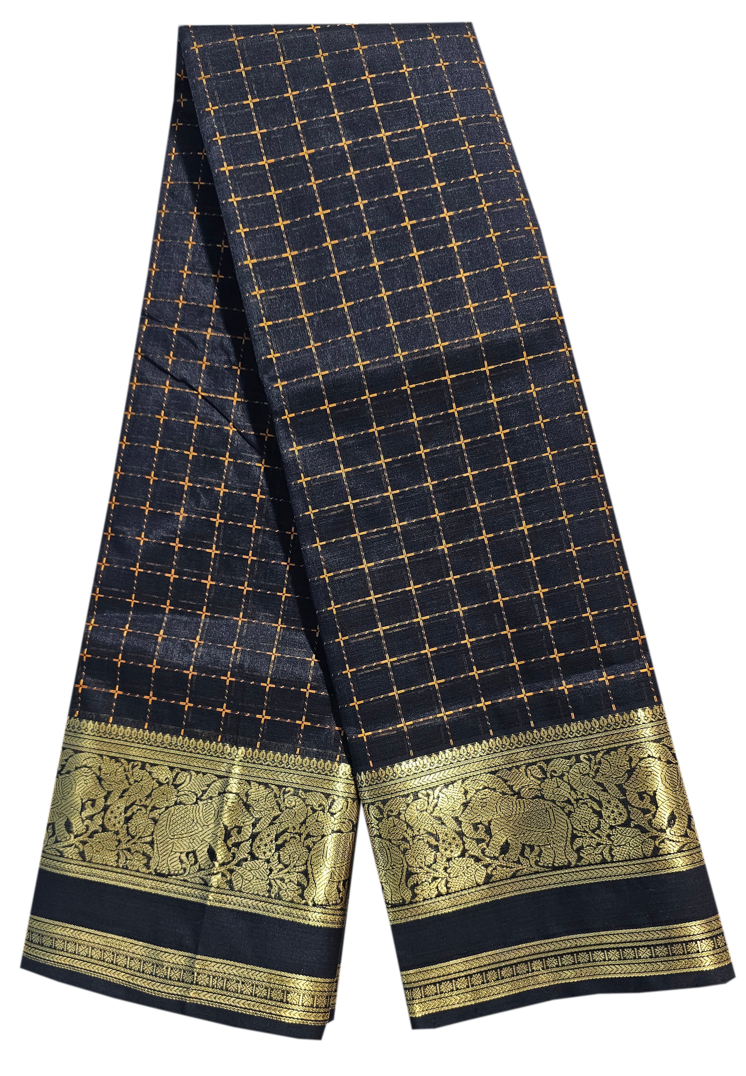 Kanchipuram Pure Silk Cotton Saree