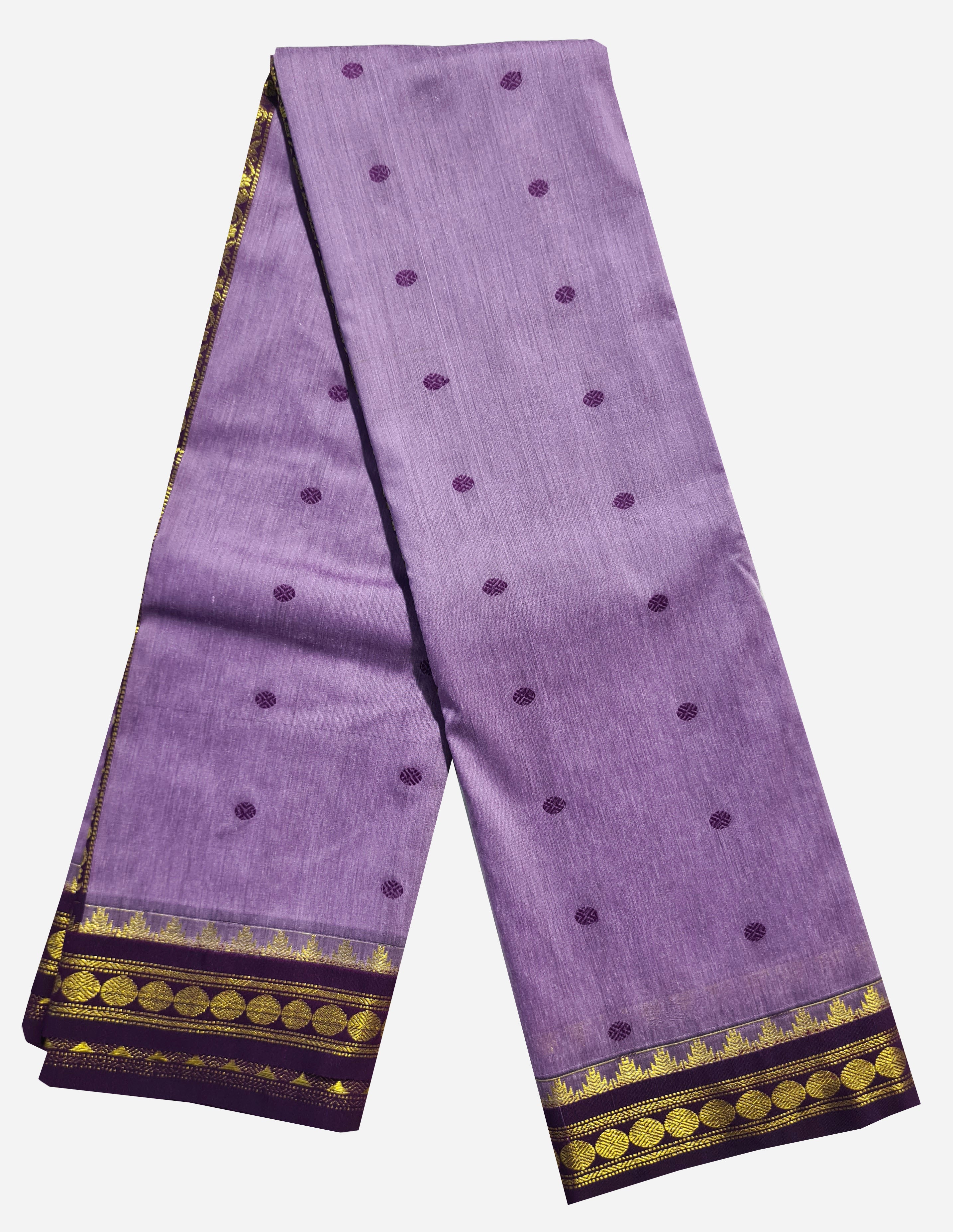 Vairaoosi Agarlic Cotton Silk Sarees