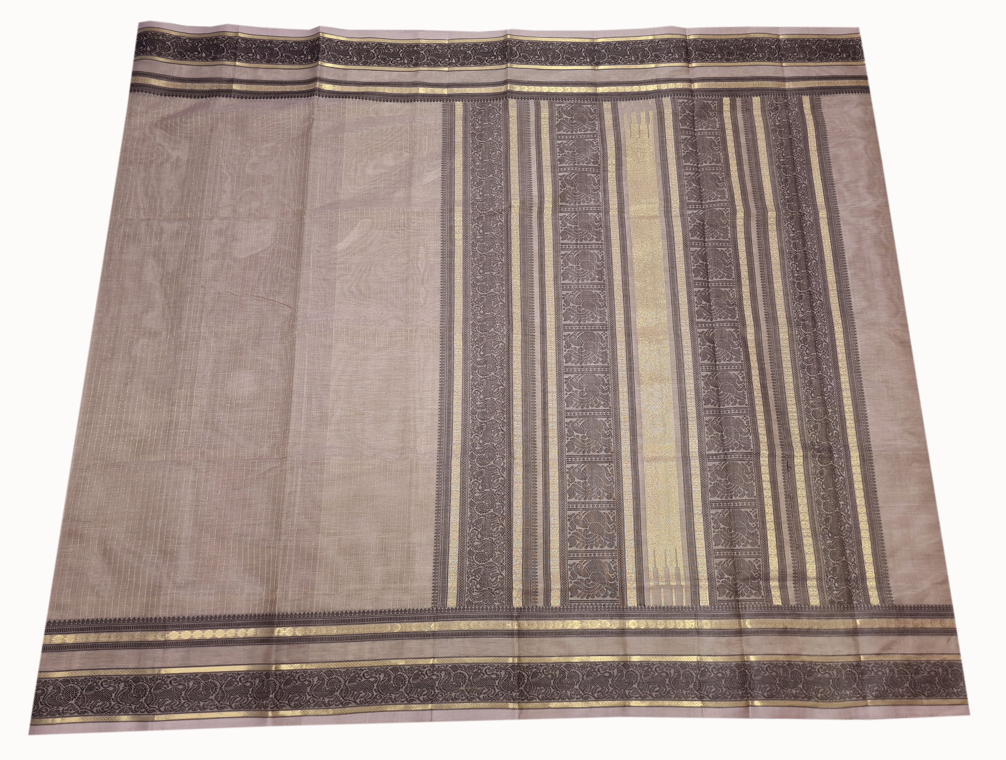 Kanchipuram Pure Silk Cotton Saree