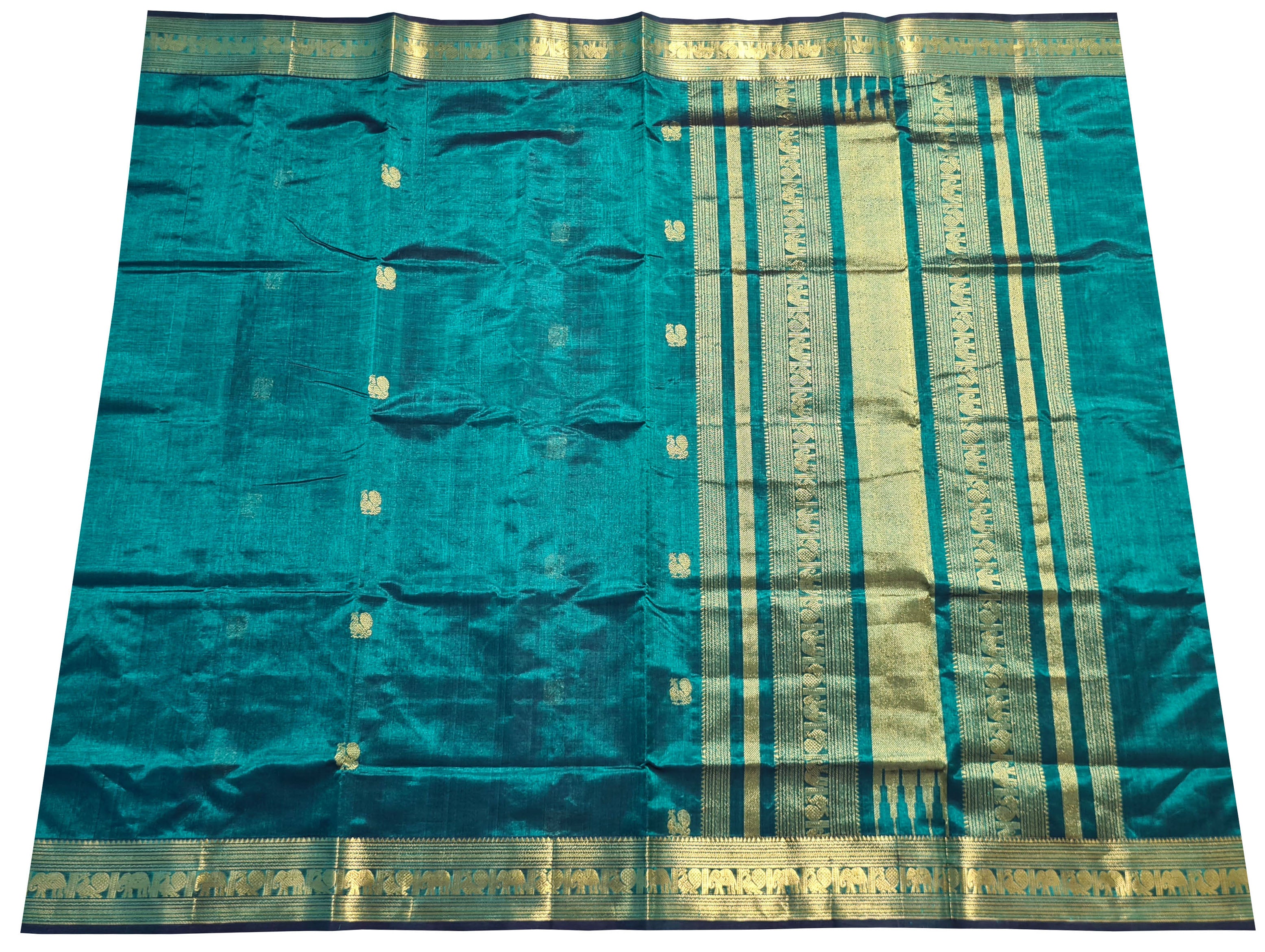 Kanchipuram Pure Silk Cotton Saree