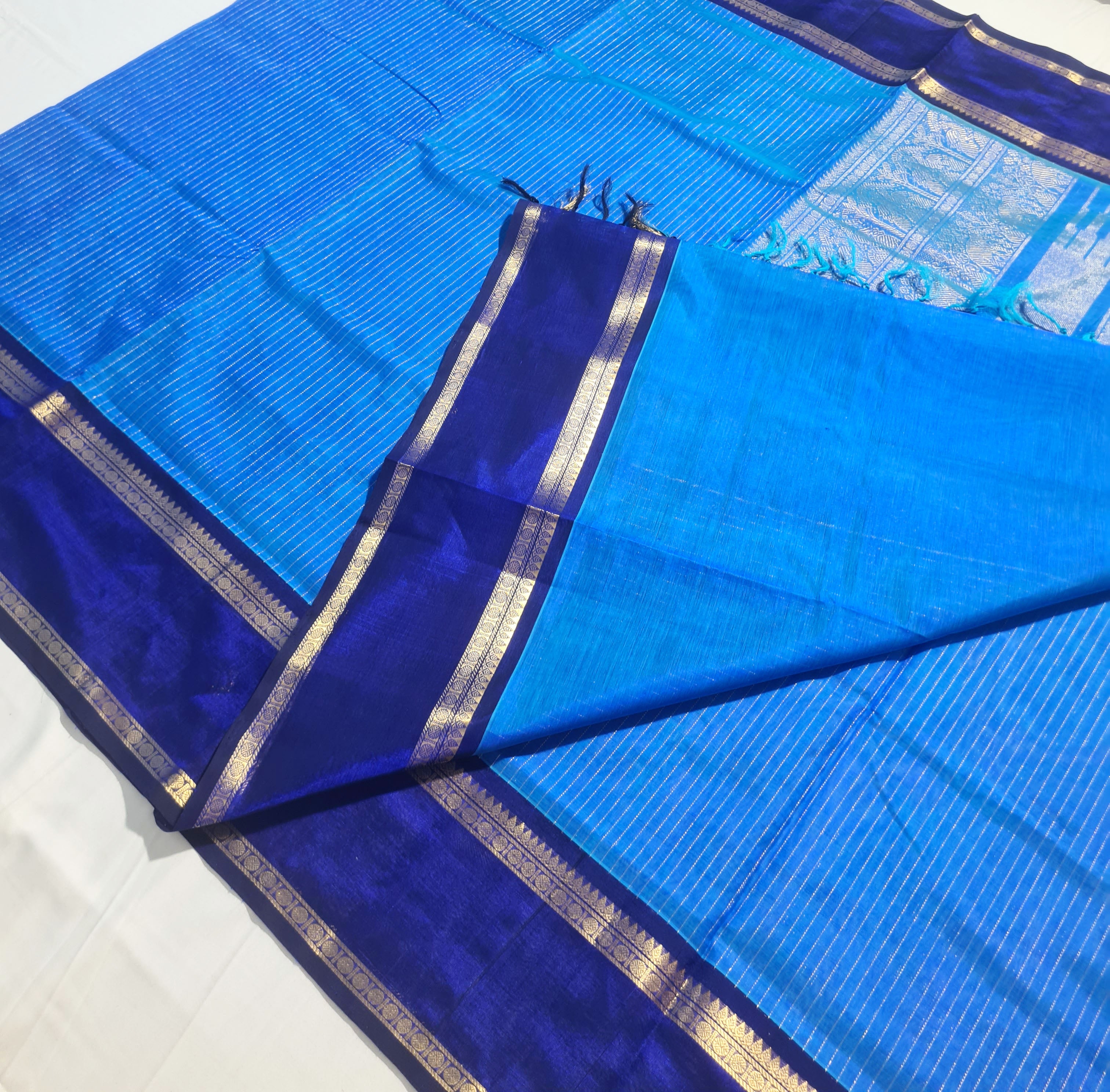 Kanchipuram Pure Silk Cotton Saree