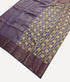 Semi Tussar Antic Design Sarees