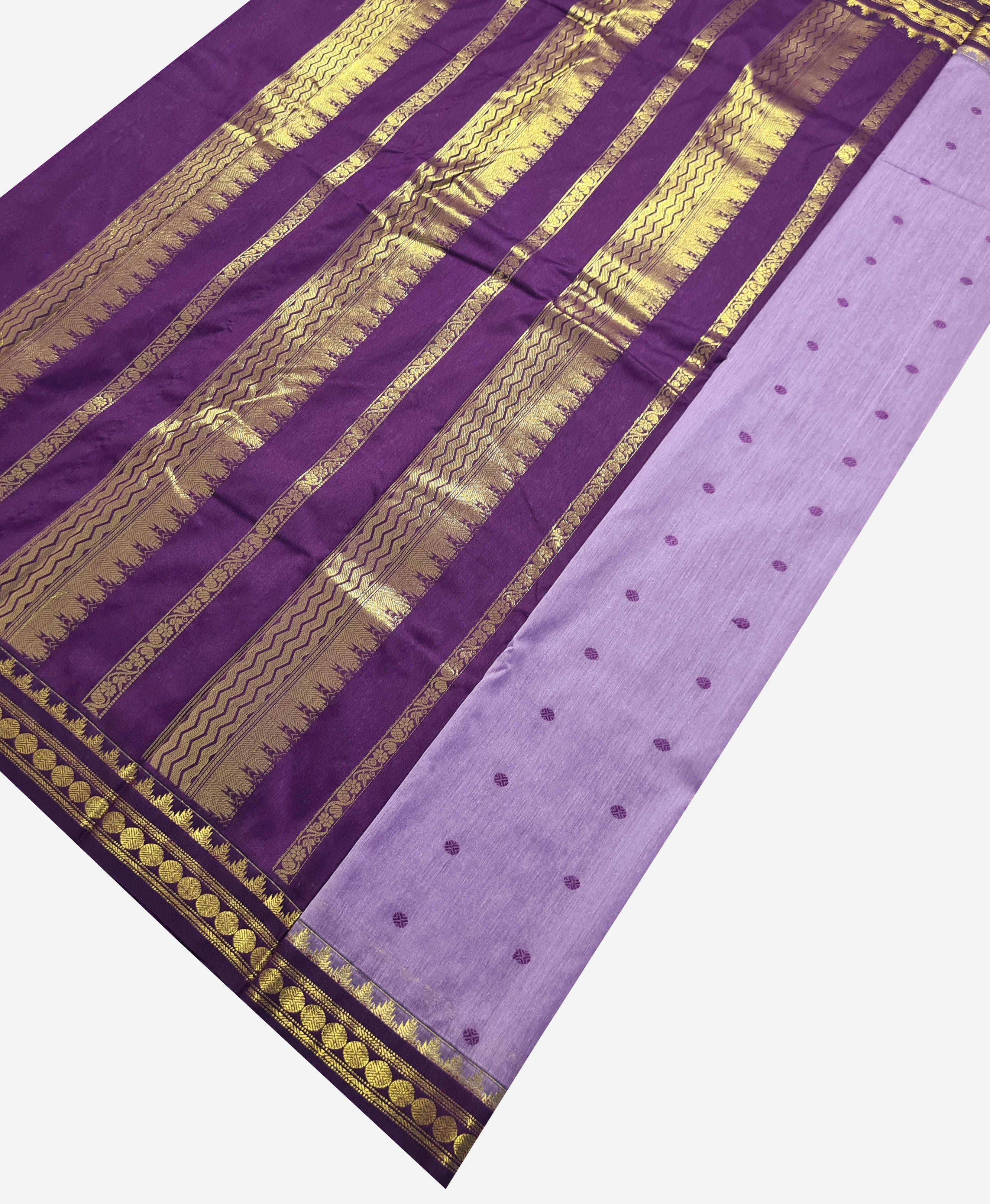 Vairaoosi Agarlic Cotton Silk Sarees