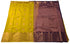 Kanchi Vegan Silk Saree With Contrast Blouse and Rich Jari Pallu