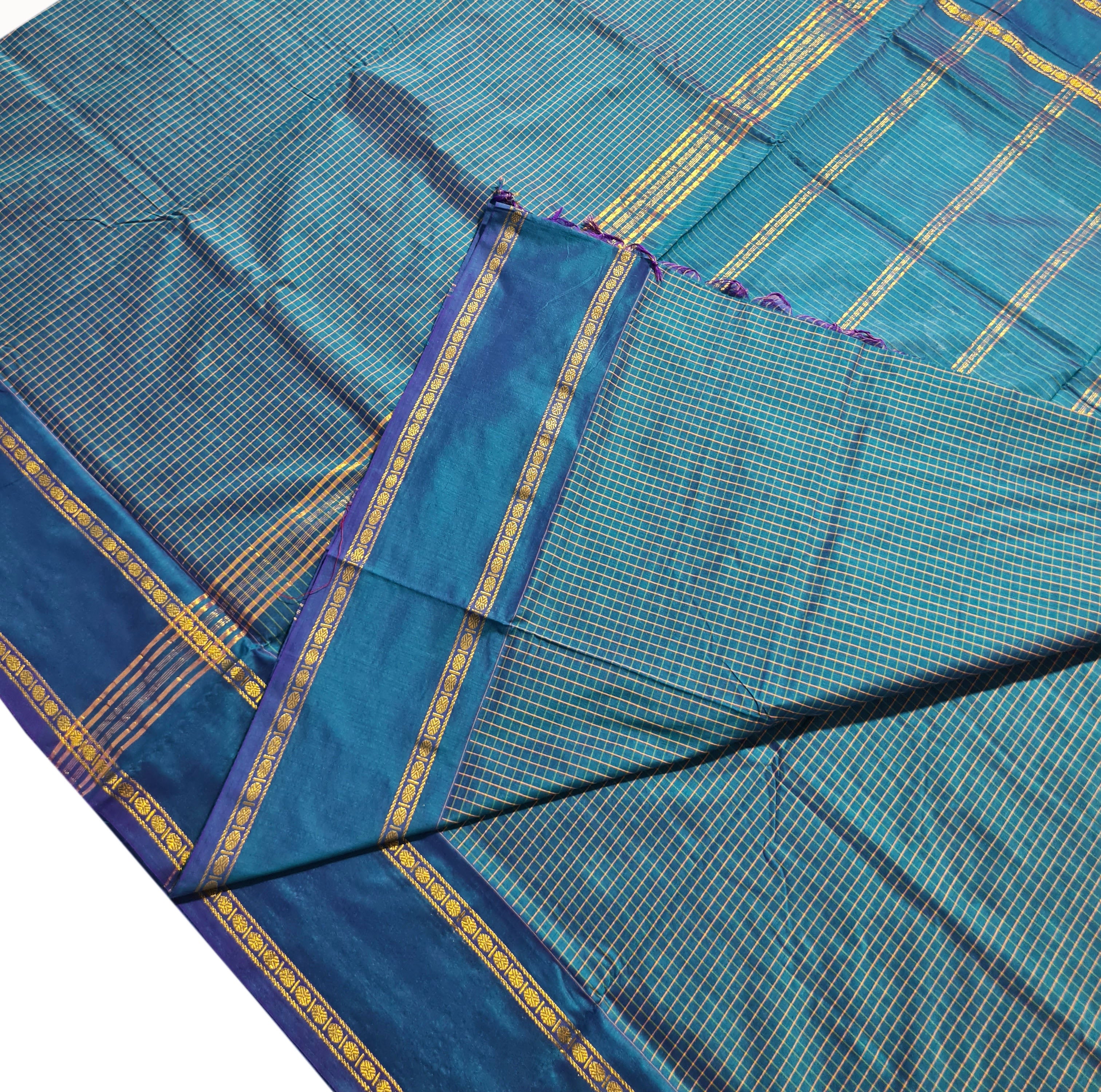 Vairaoosi Agarlic Cotton Silk Sarees