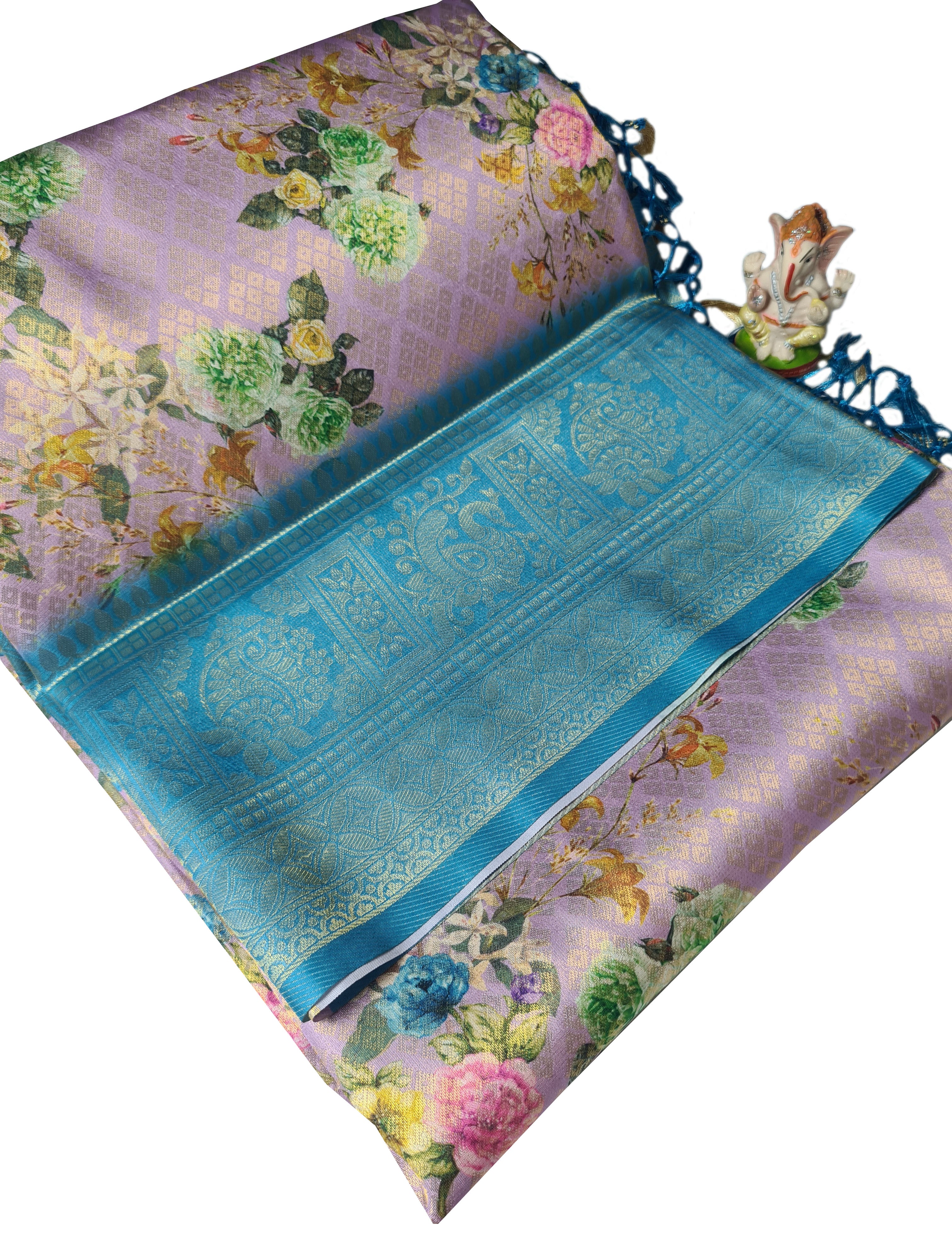 Digital Kubera Silk Sarees