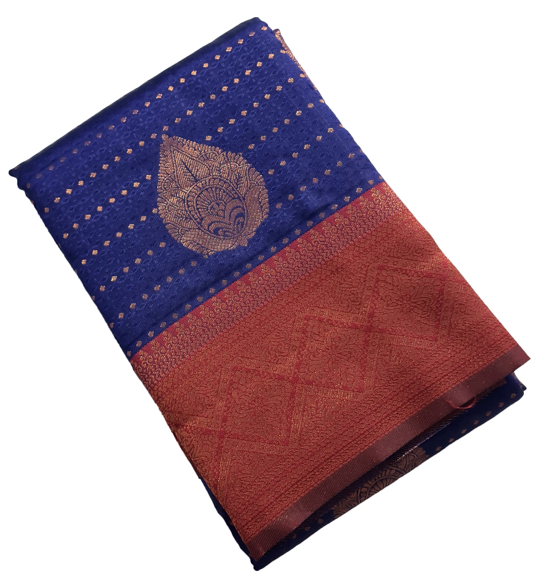 Antique Zari Butta Silk Saree