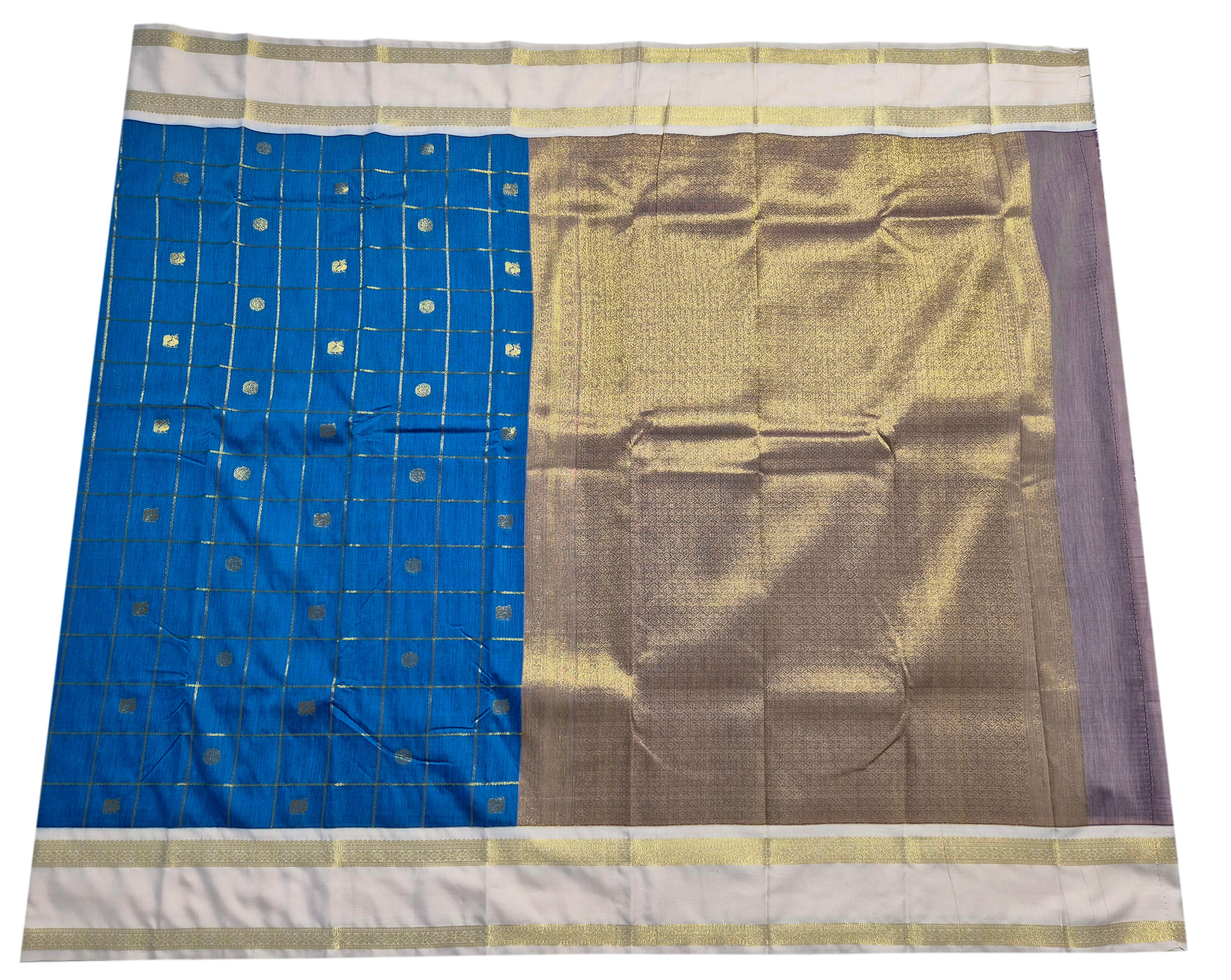 Agarlic zari Rich Cotton silk Sarees