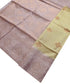 Semi Tussar Antic Design Sarees
