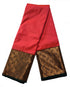Kanchi Vegan Silk Saree With Contrast Blouse and Rich Jari Pallu