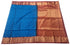 Kanchi Vegan Silk Saree With Contrast Blouse and Rich Jari Pallu