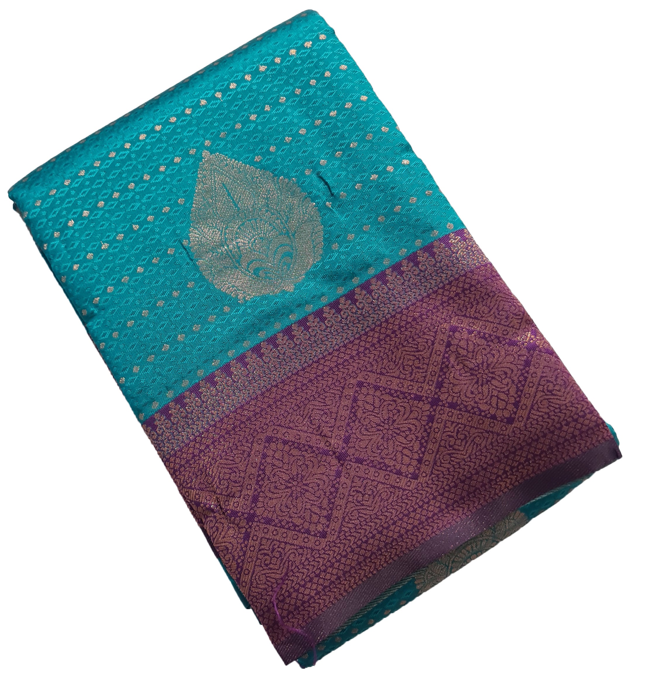 Antique Zari Butta Silk Saree