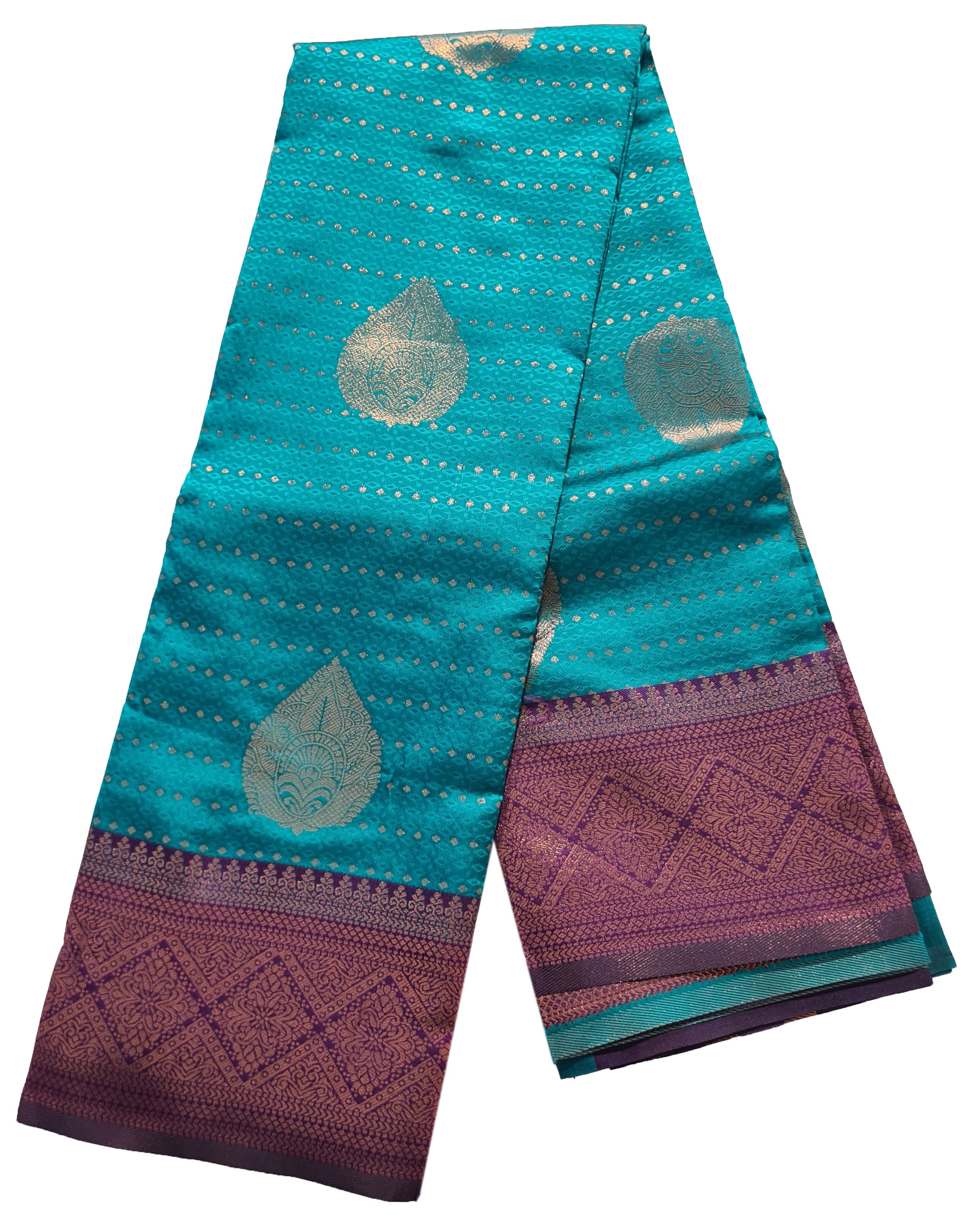 Antique Zari Butta Silk Saree