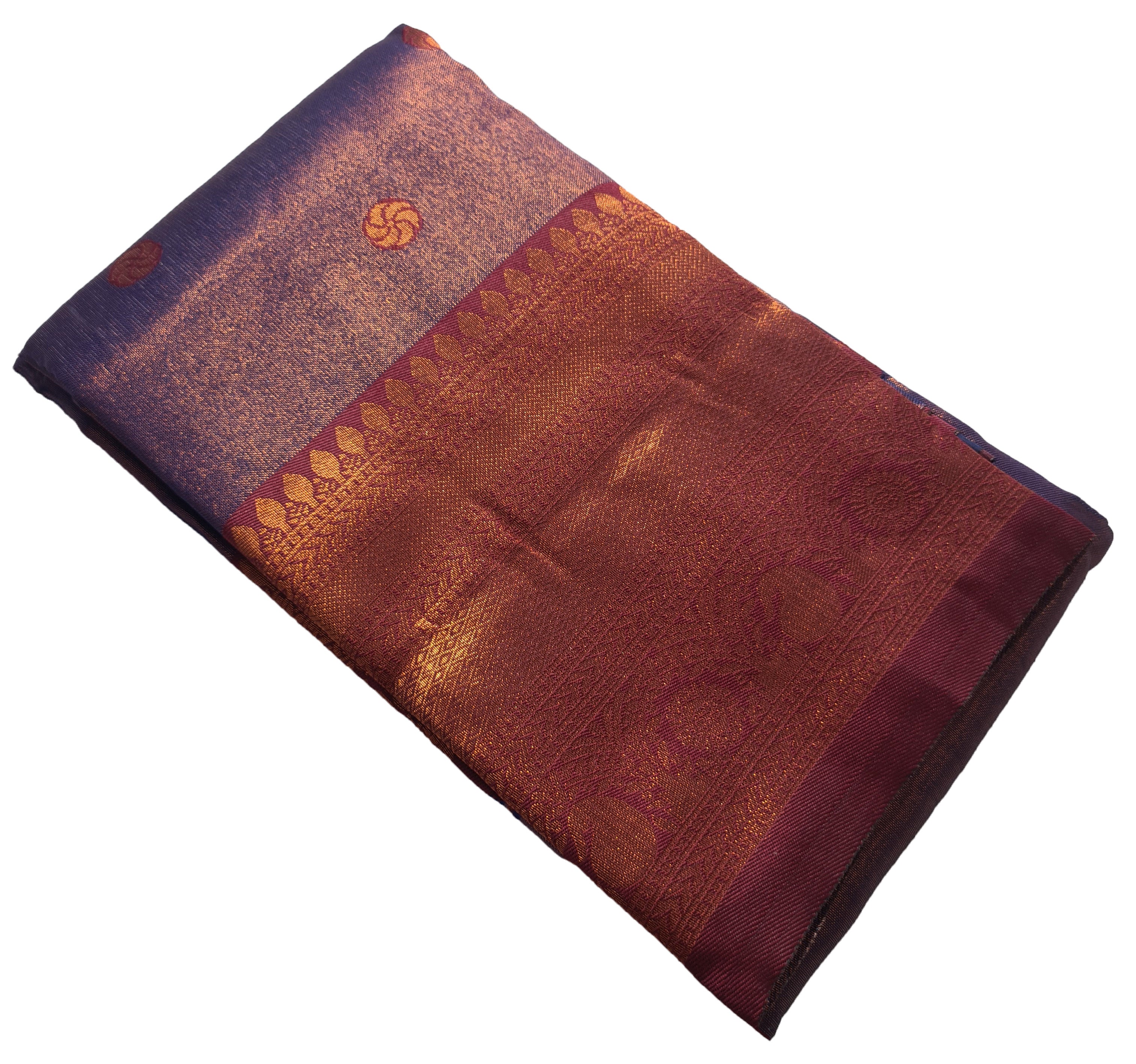 Antique Zari Butta Silk Saree