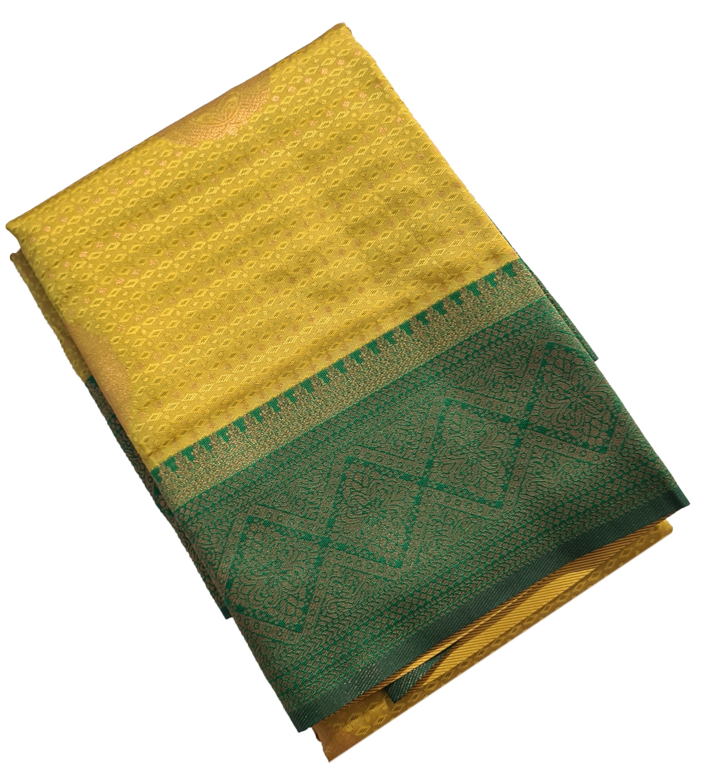 Antique Zari Butta Silk Saree