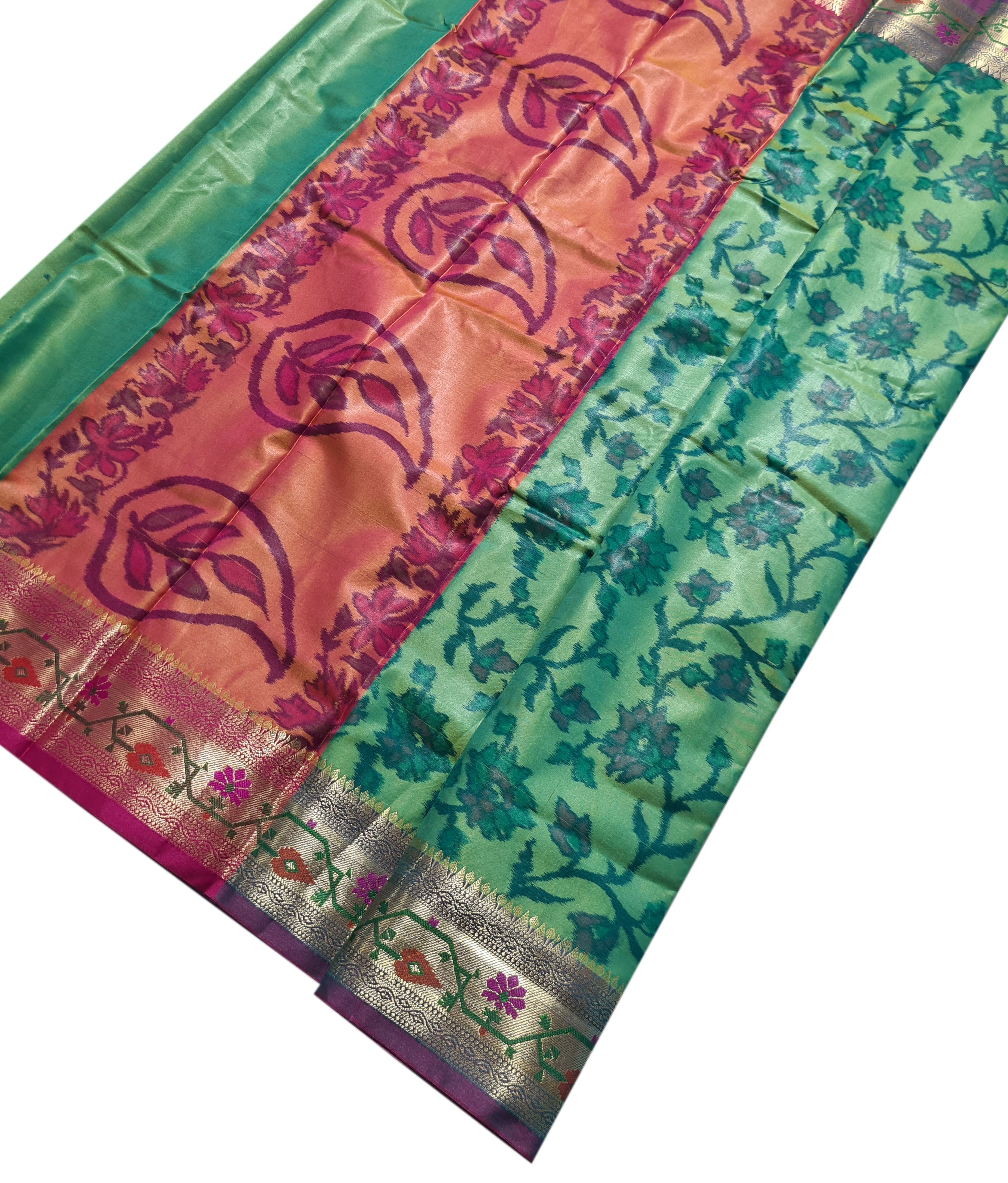 Pochampalli Meena Border Sarees