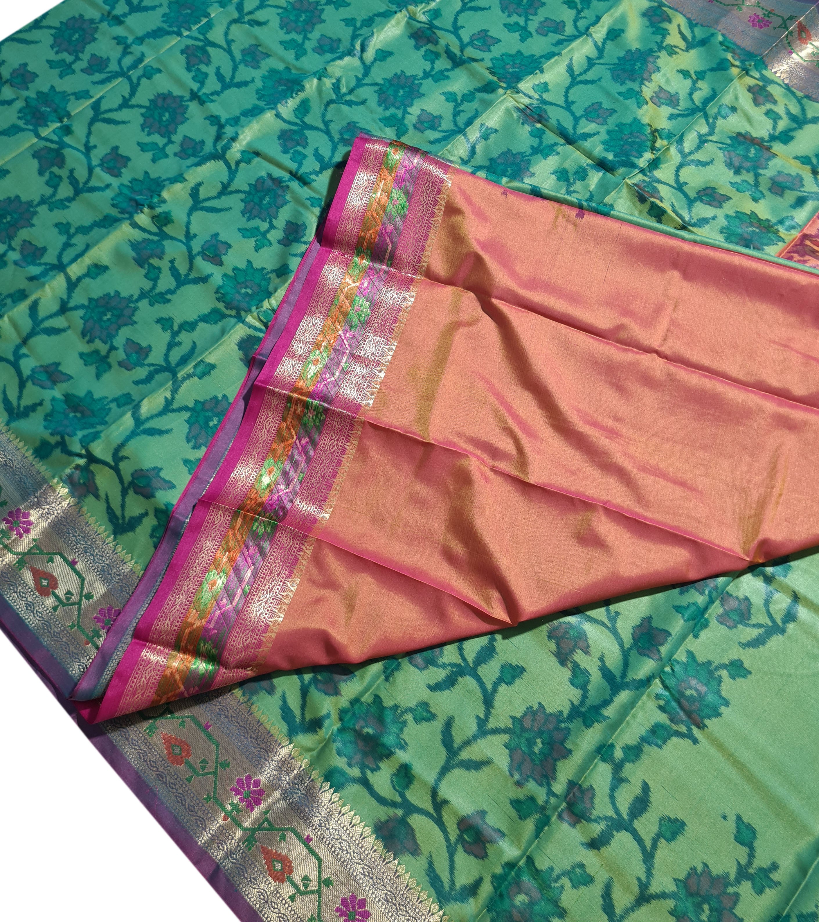 Pochampalli Meena Border Sarees