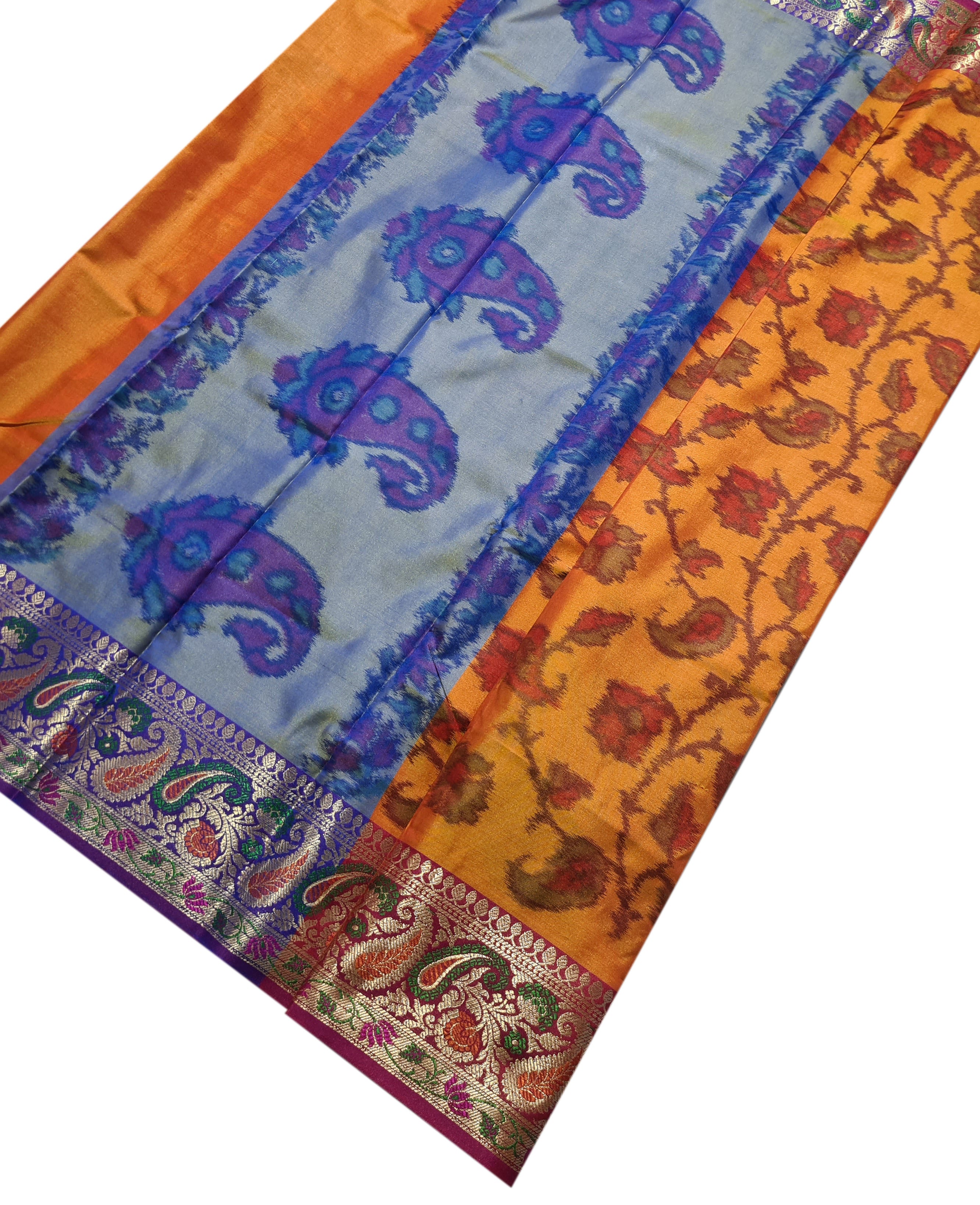Pochampalli Meena Border Sarees