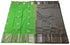 Kanchi Vegan Silk Saree With Contrast Blouse and Rich Jari Pallu
