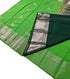 Kanchi Vegan Silk Saree With Contrast Blouse and Rich Jari Pallu