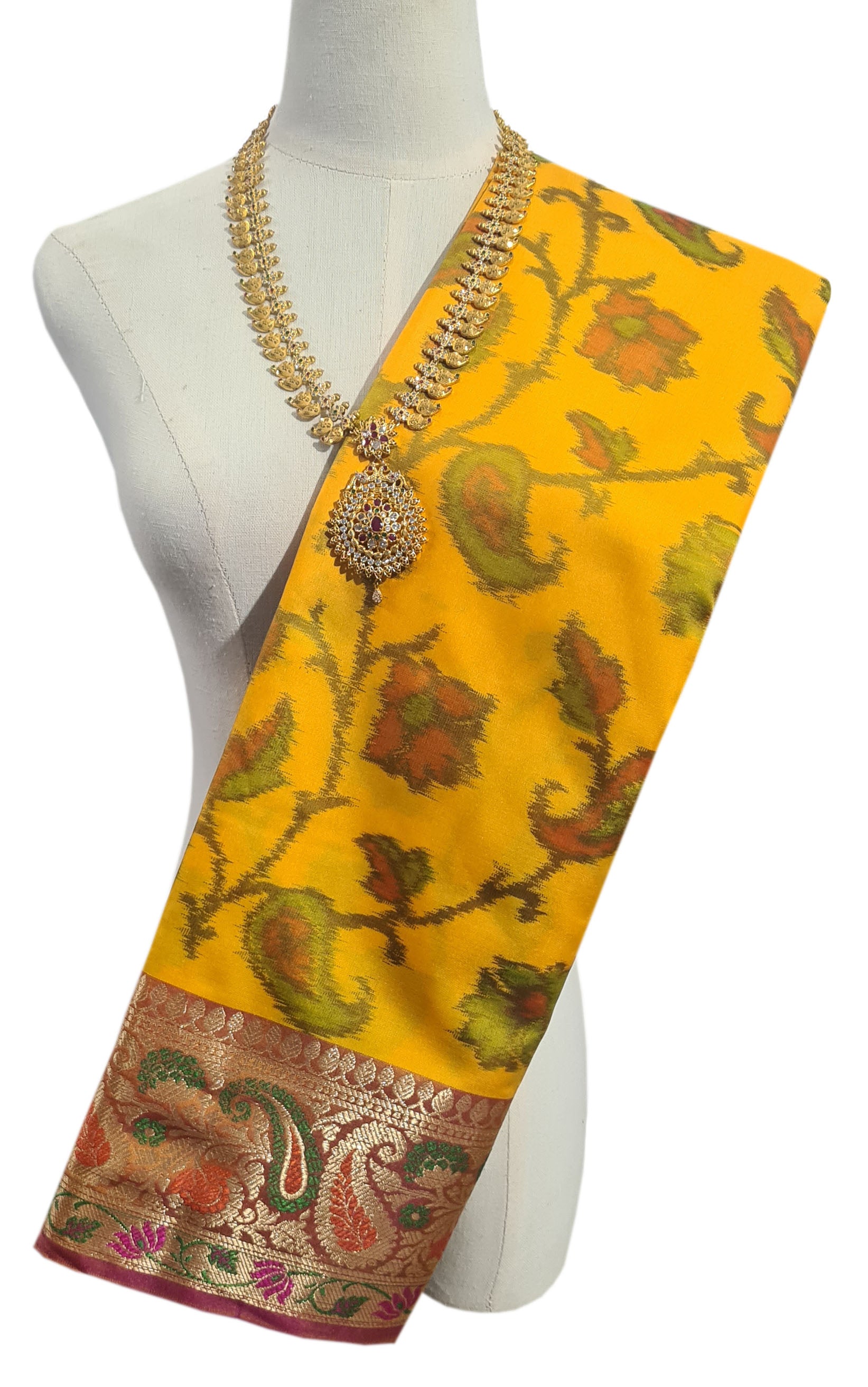 Pochampalli Meena Border Sarees