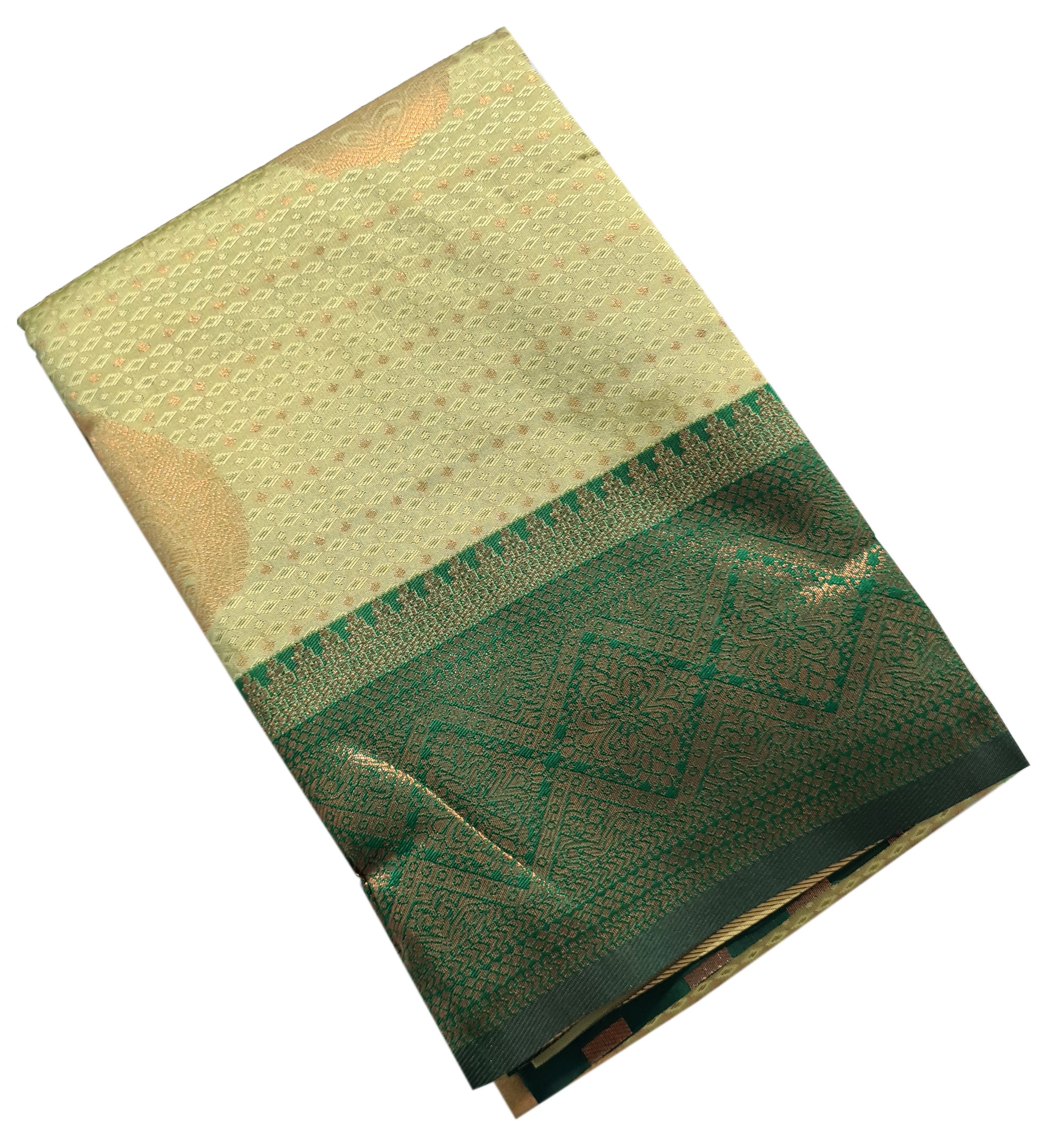 Antique Zari Butta Silk Saree