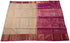 Kanchi Vegan Silk Saree With Contrast Blouse and Rich Jari Pallu