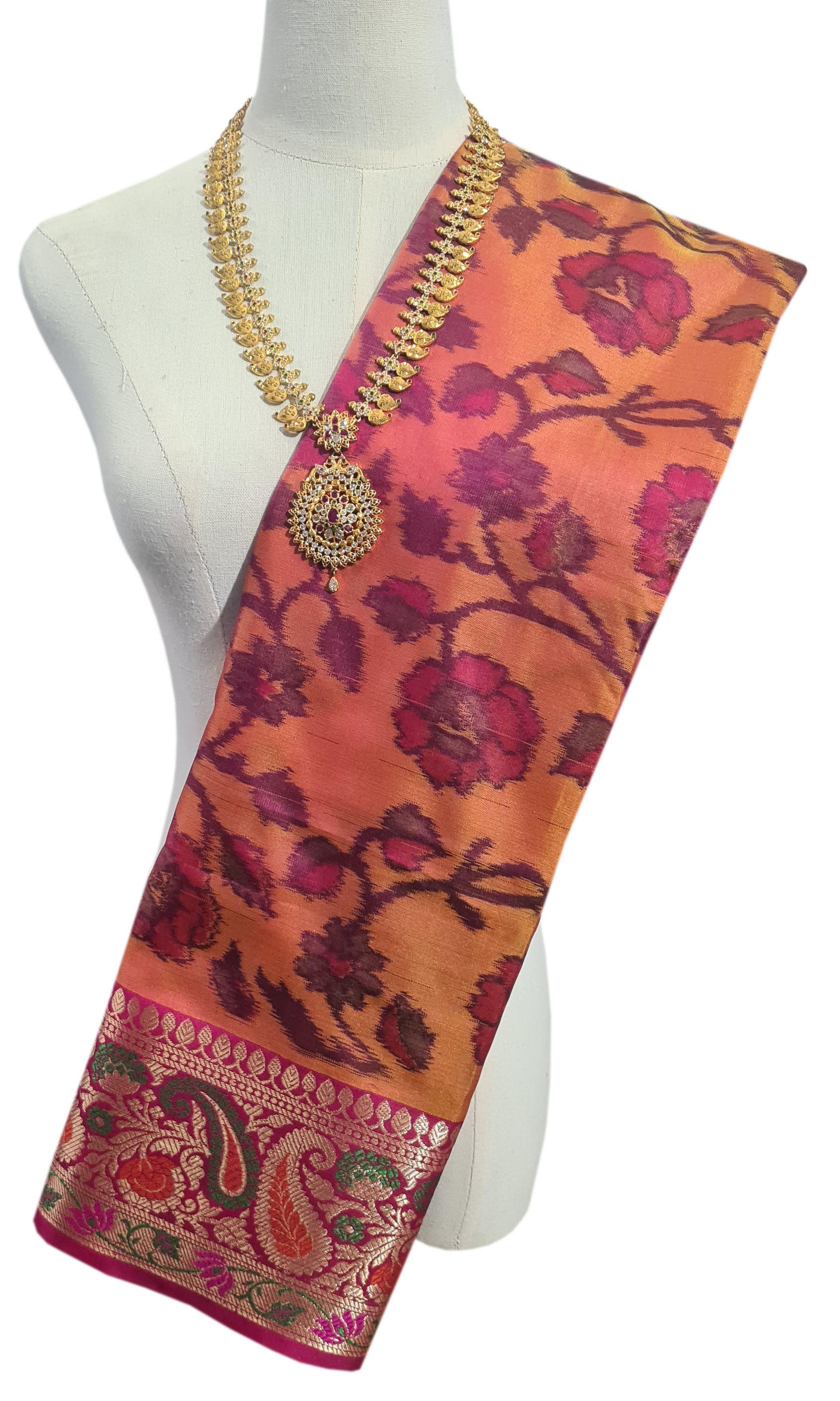 Pochampalli Meena Border Sarees