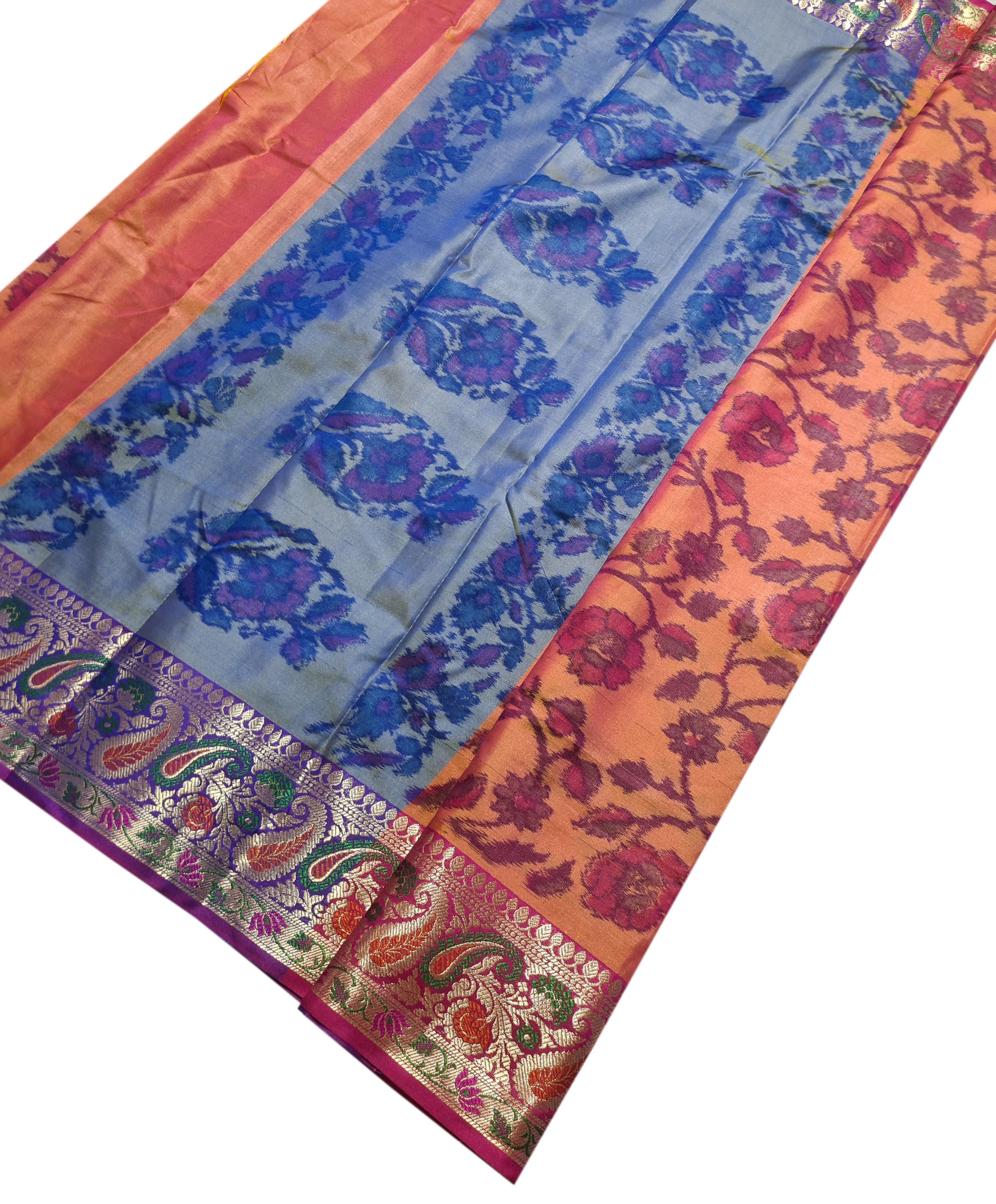 Pochampalli Meena Border Sarees