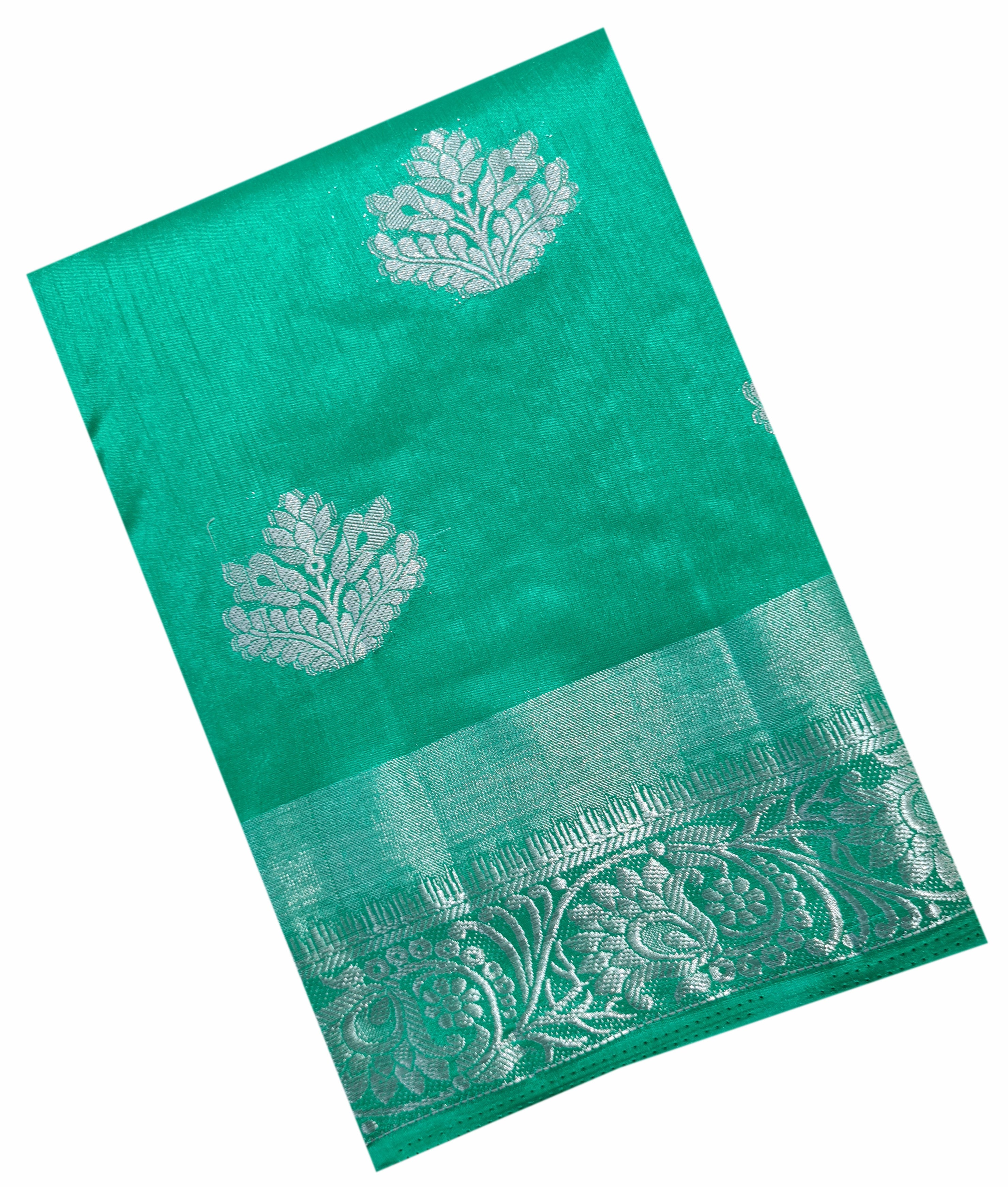 Bengaluru Silver Butta Tassar Sarees