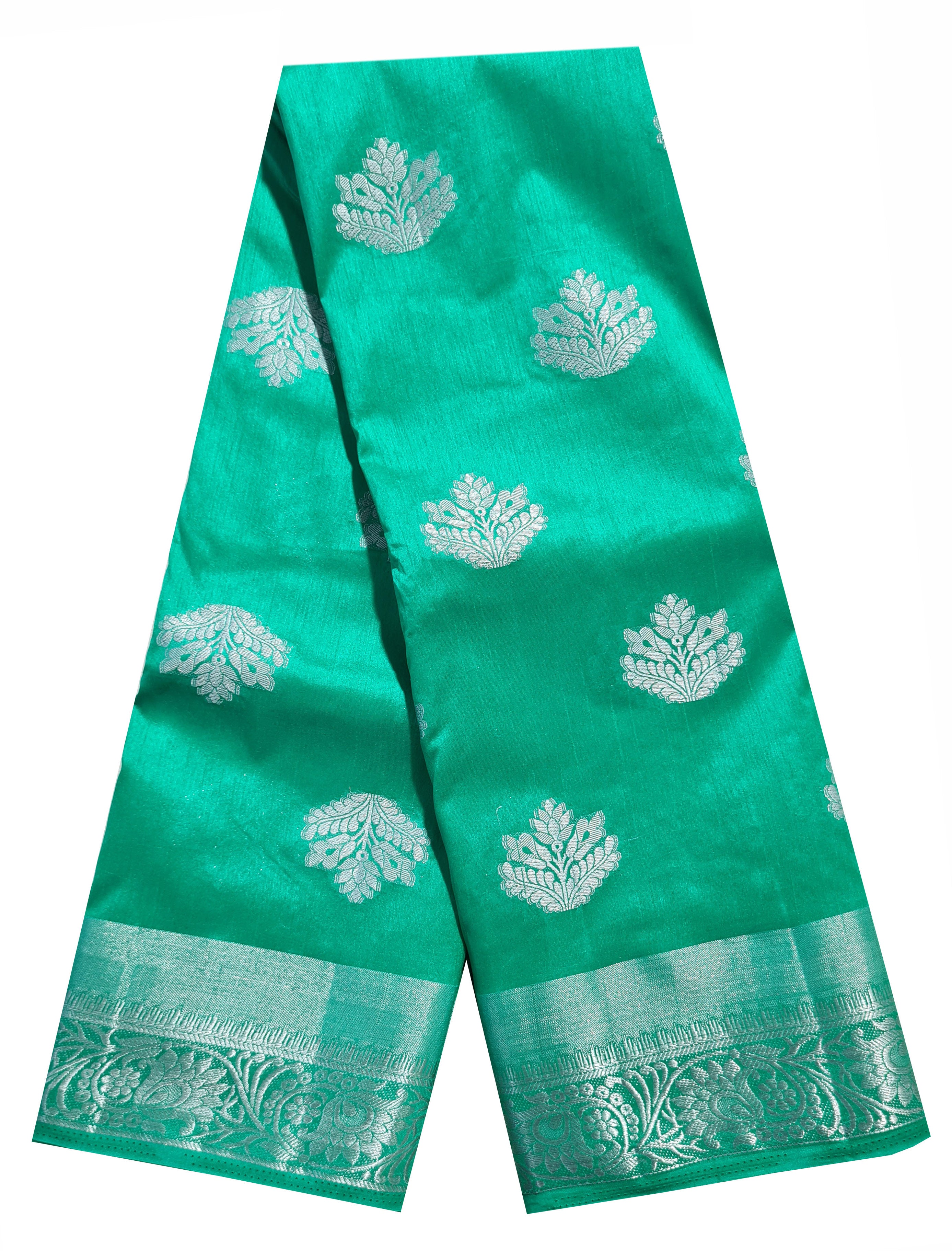 Bengaluru Silver Butta Tassar Sarees