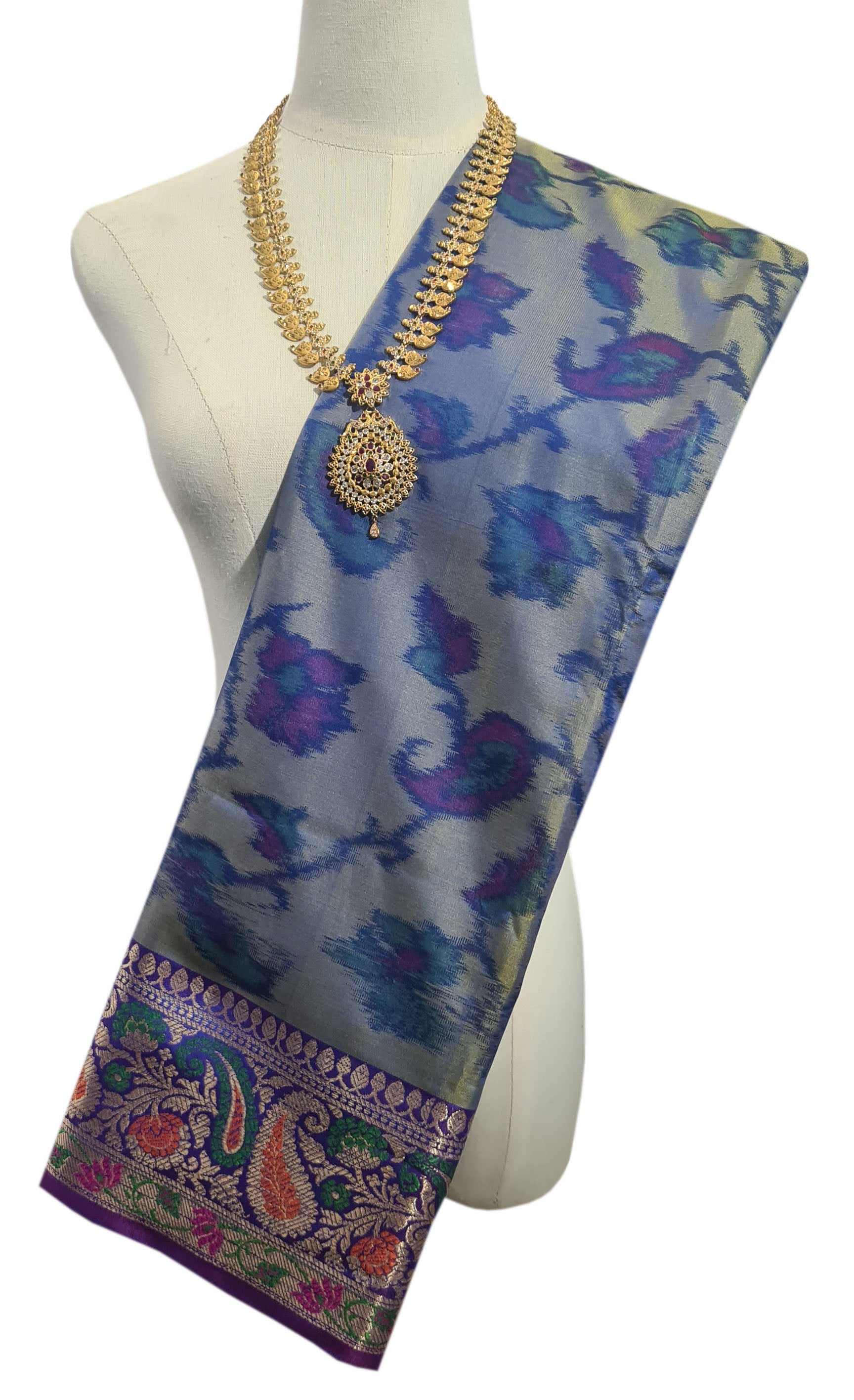 Pochampalli Meena Border Sarees